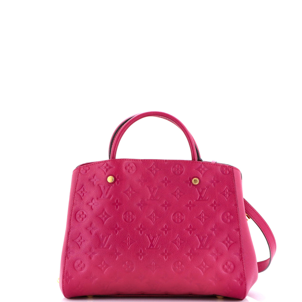 Montaigne Handbag Monogram Empreinte Leather MM