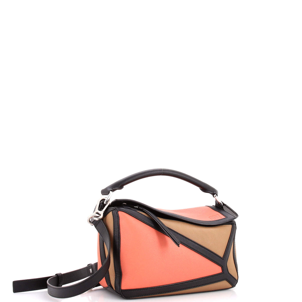 Puzzle Bag Leather Small