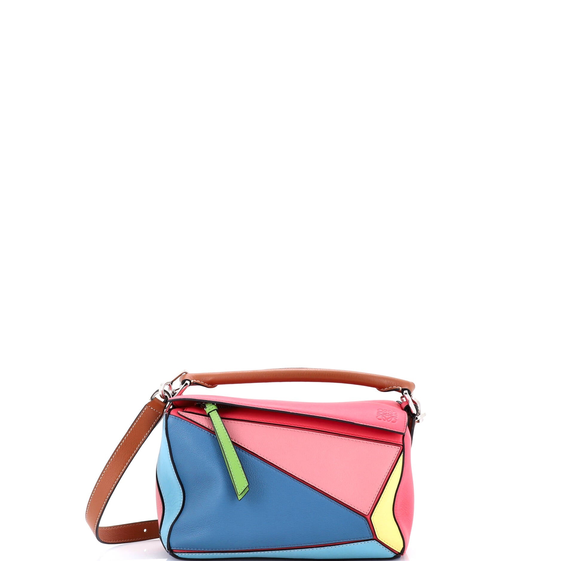 Puzzle Bag Leather Small