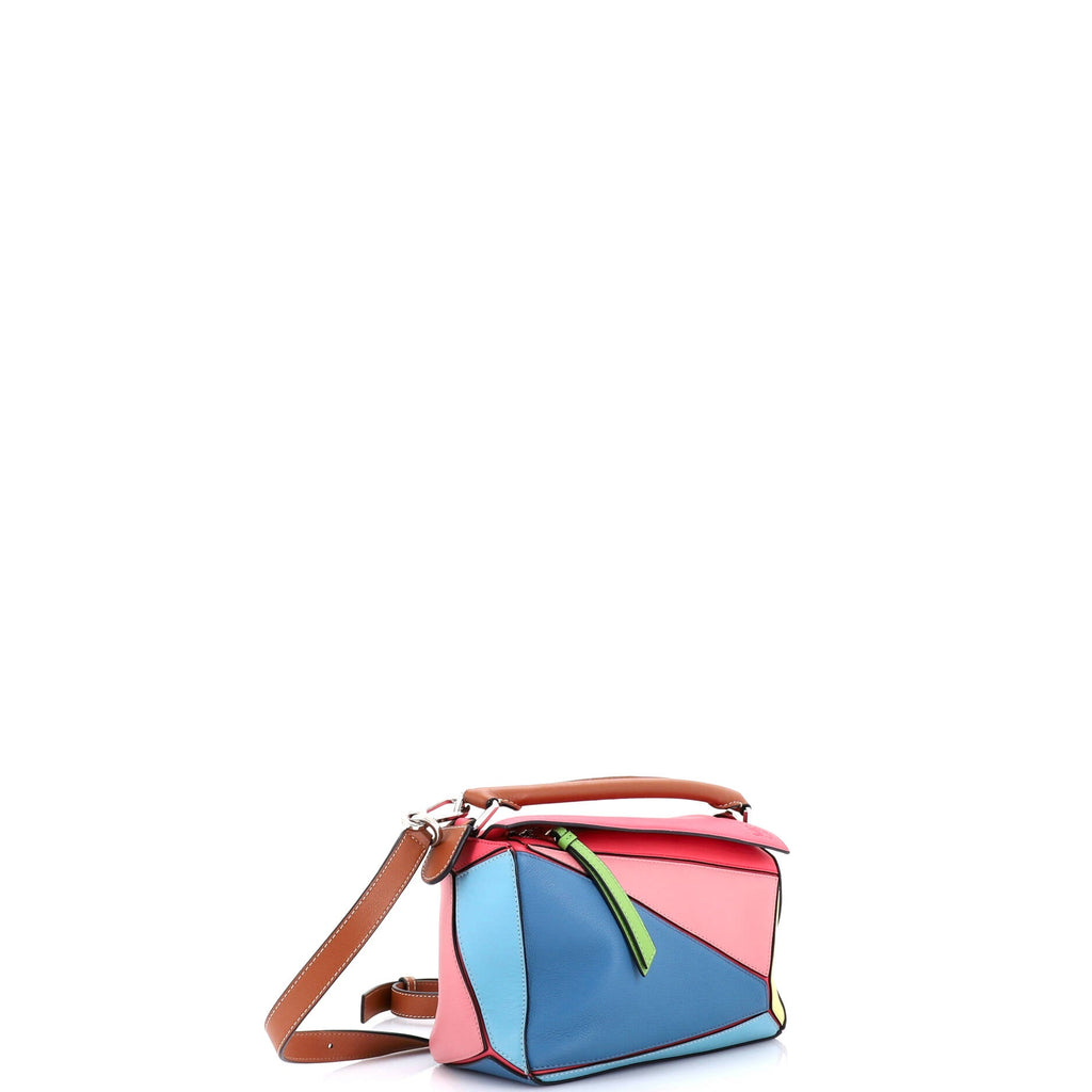Puzzle Bag Leather Small