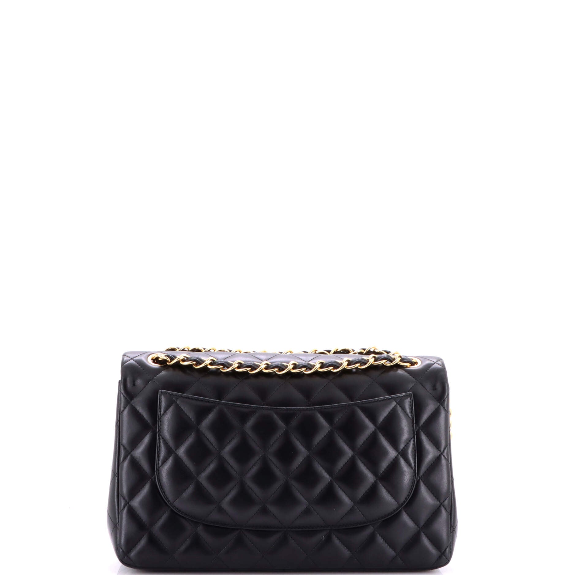 Classic Double Flap Bag Quilted Lambskin Jumbo