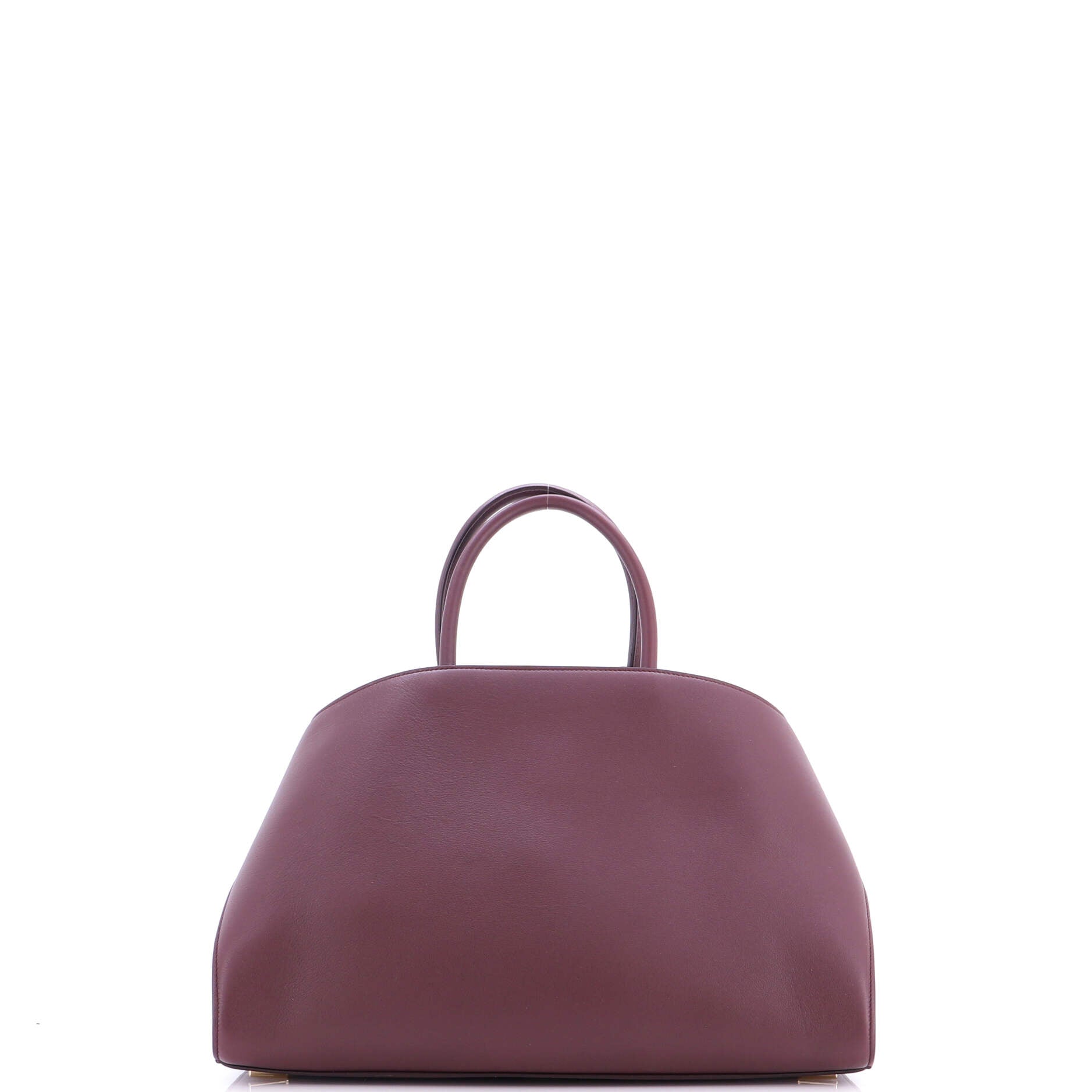Hug Top Handle Bag Leather Large