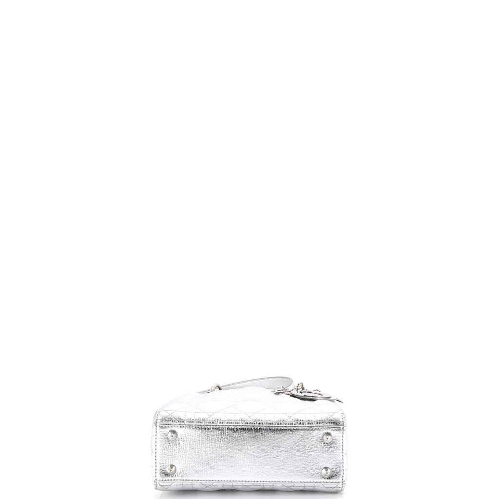 My ABCDior Lady Dior Bag Metallic Cannage Quilt Leather