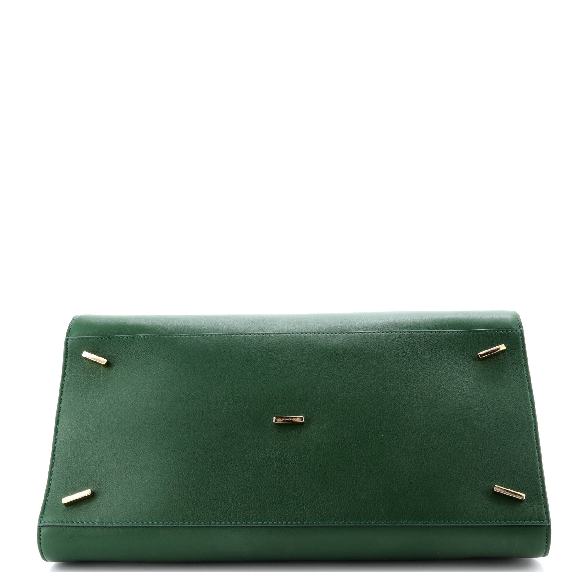 Hug Top Handle Bag Leather Large
