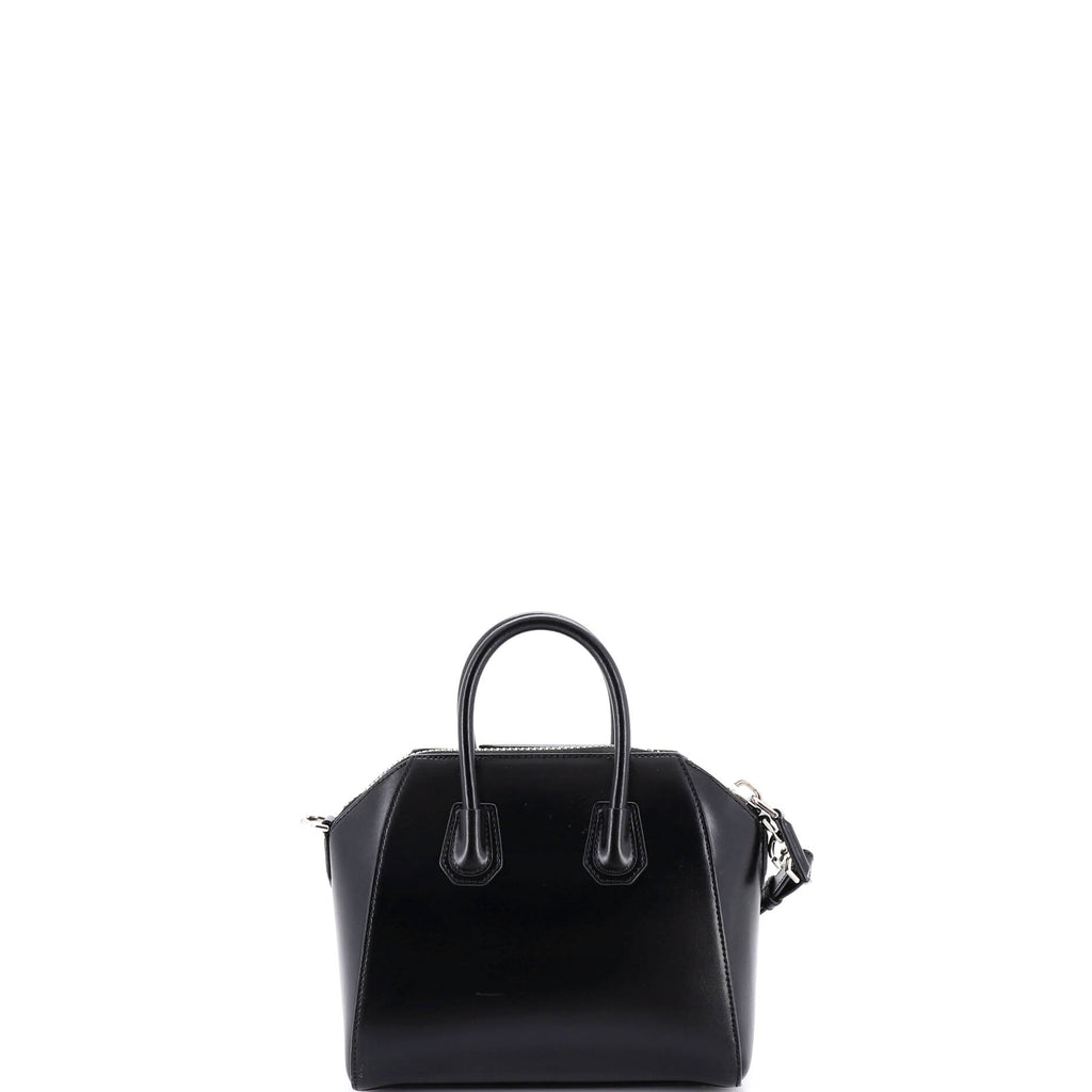 Antigona Bag Glazed Leather Mini