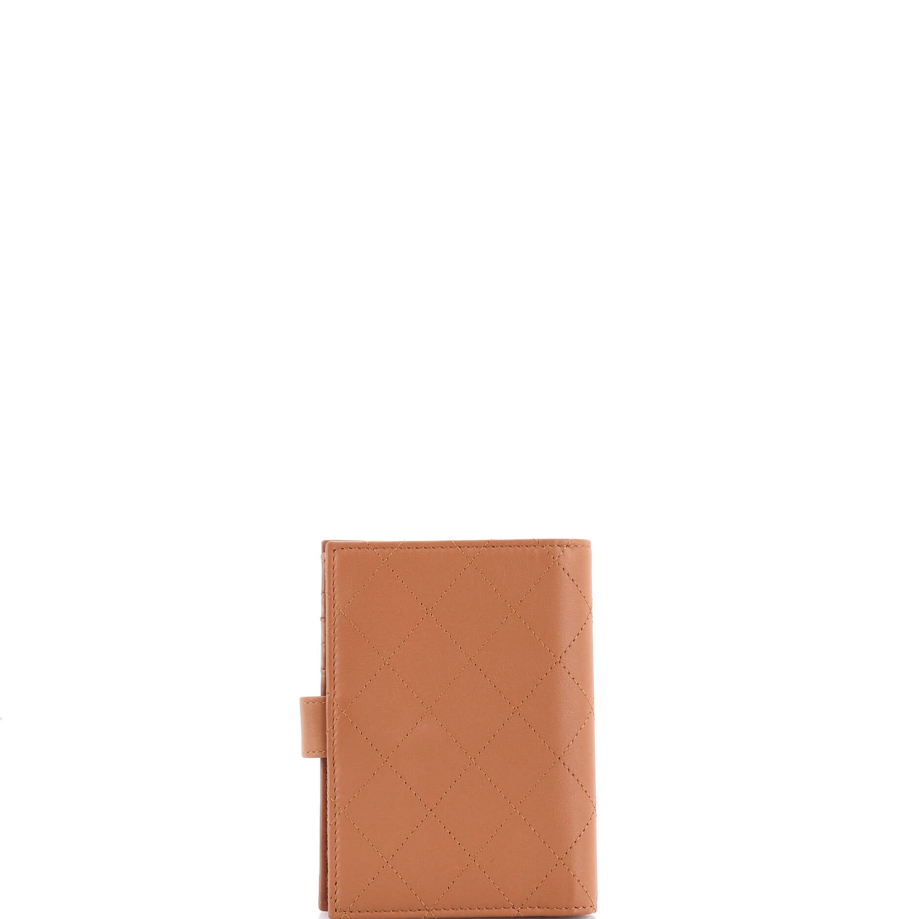 CC Passport Holder Stitched Calfskin