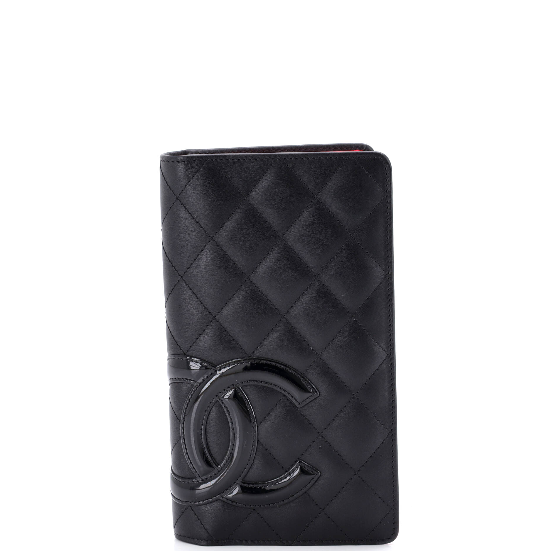 Cambon Bifold Wallet Quilted Lambskin Long