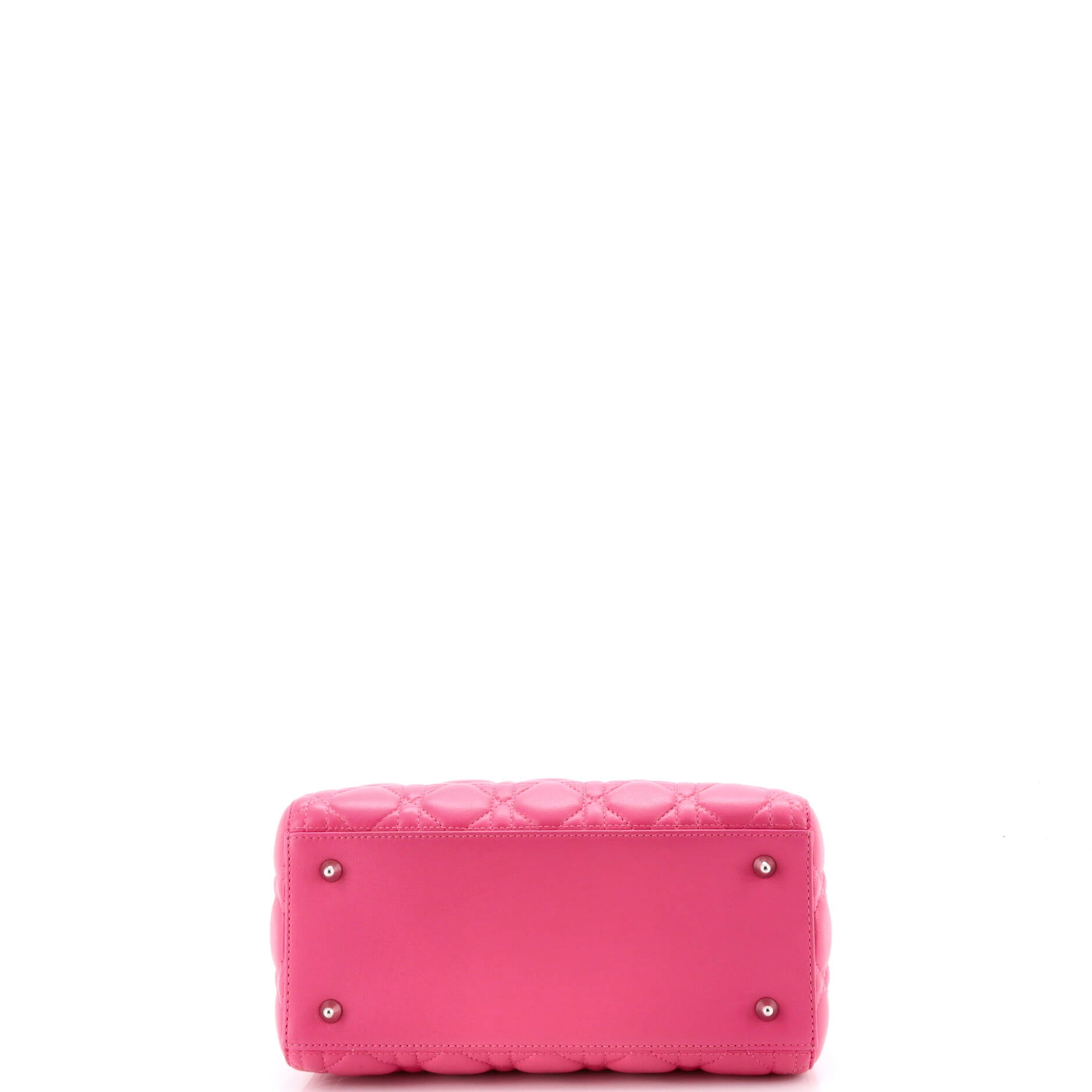 Lady Dior Bag Cannage Quilt Lambskin Medium