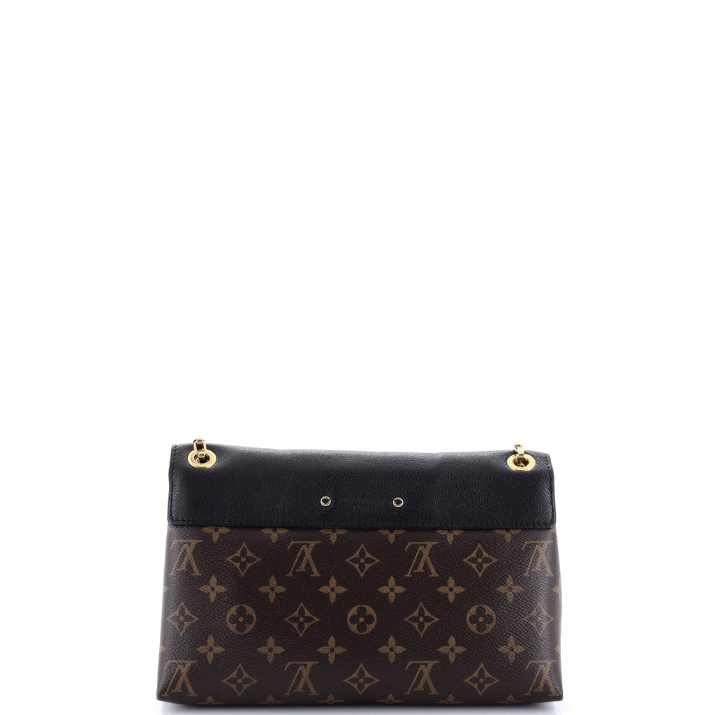 Pallas Chain Shoulder Bag Monogram Canvas and Calfskin
