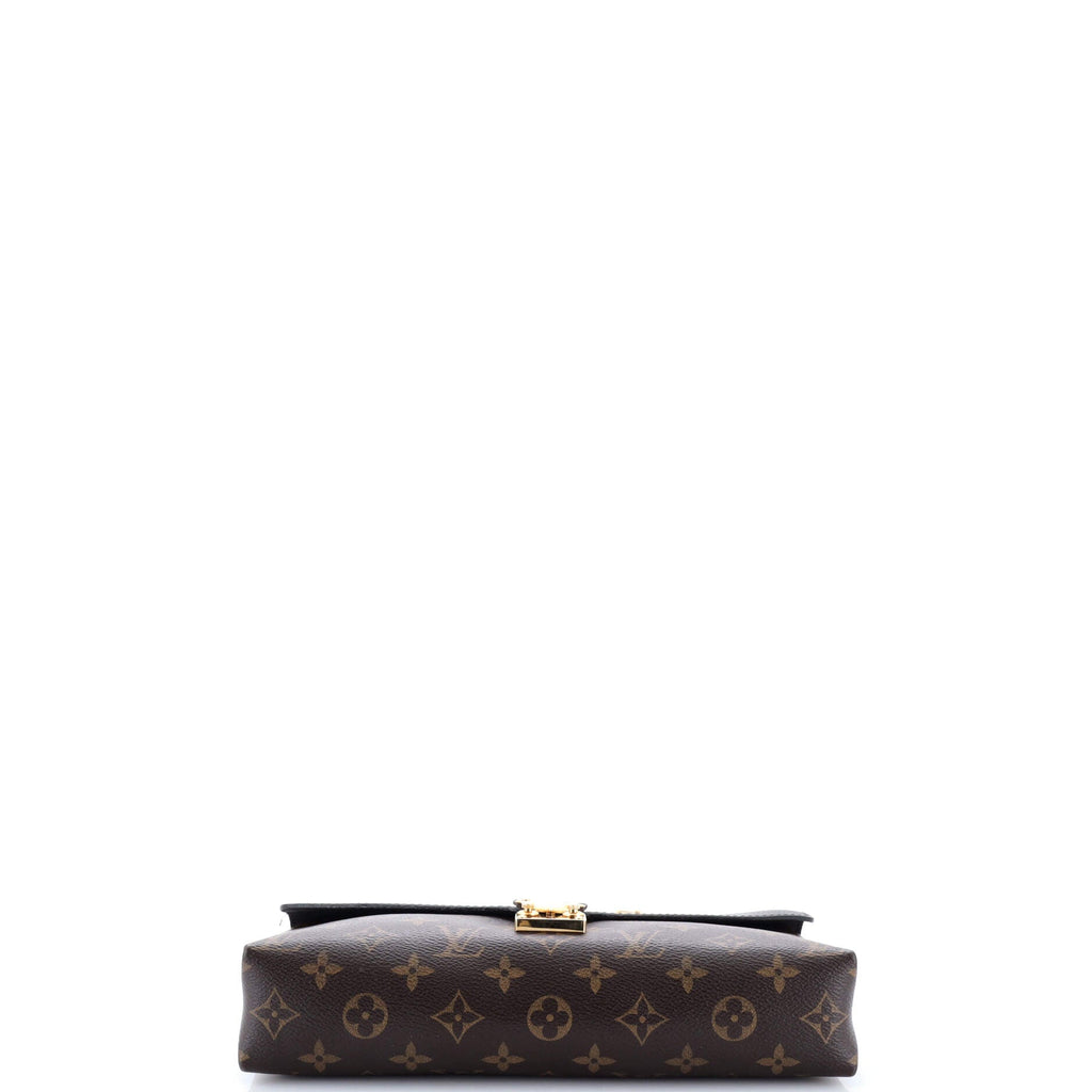 Pallas Chain Shoulder Bag Monogram Canvas and Calfskin