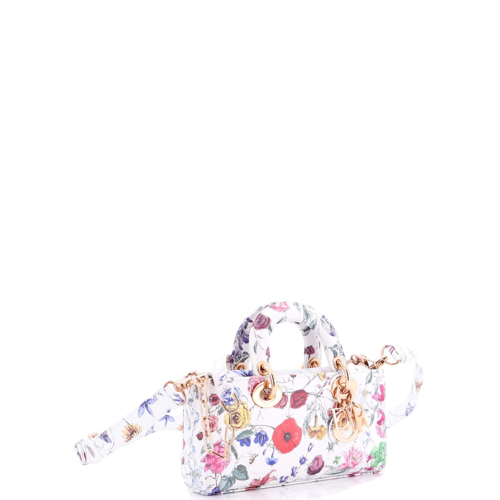 Lady D-Joy Bag Printed Leather Small