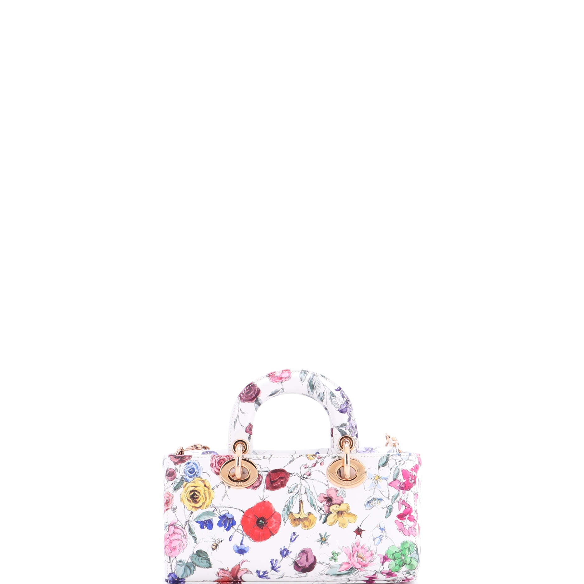 Lady D-Joy Bag Printed Leather Small
