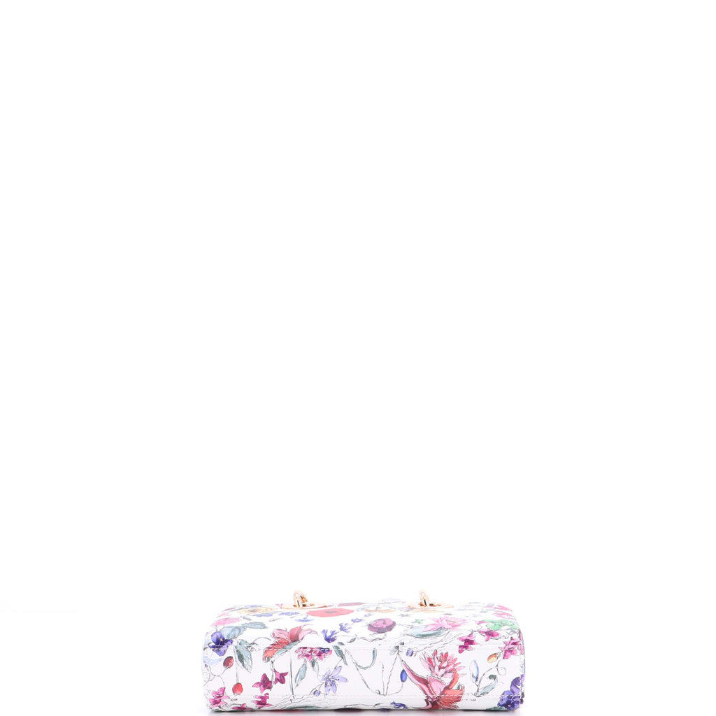 Lady D-Joy Bag Printed Leather Small