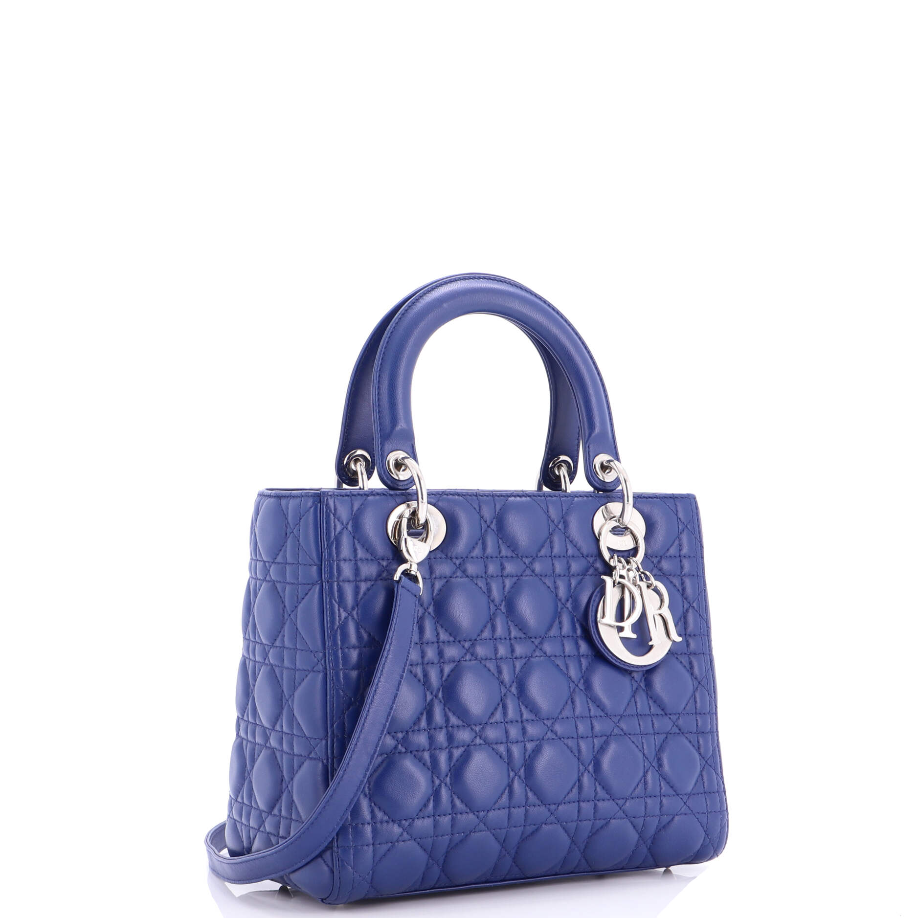 Lady Dior Bag Cannage Quilt Lambskin Medium