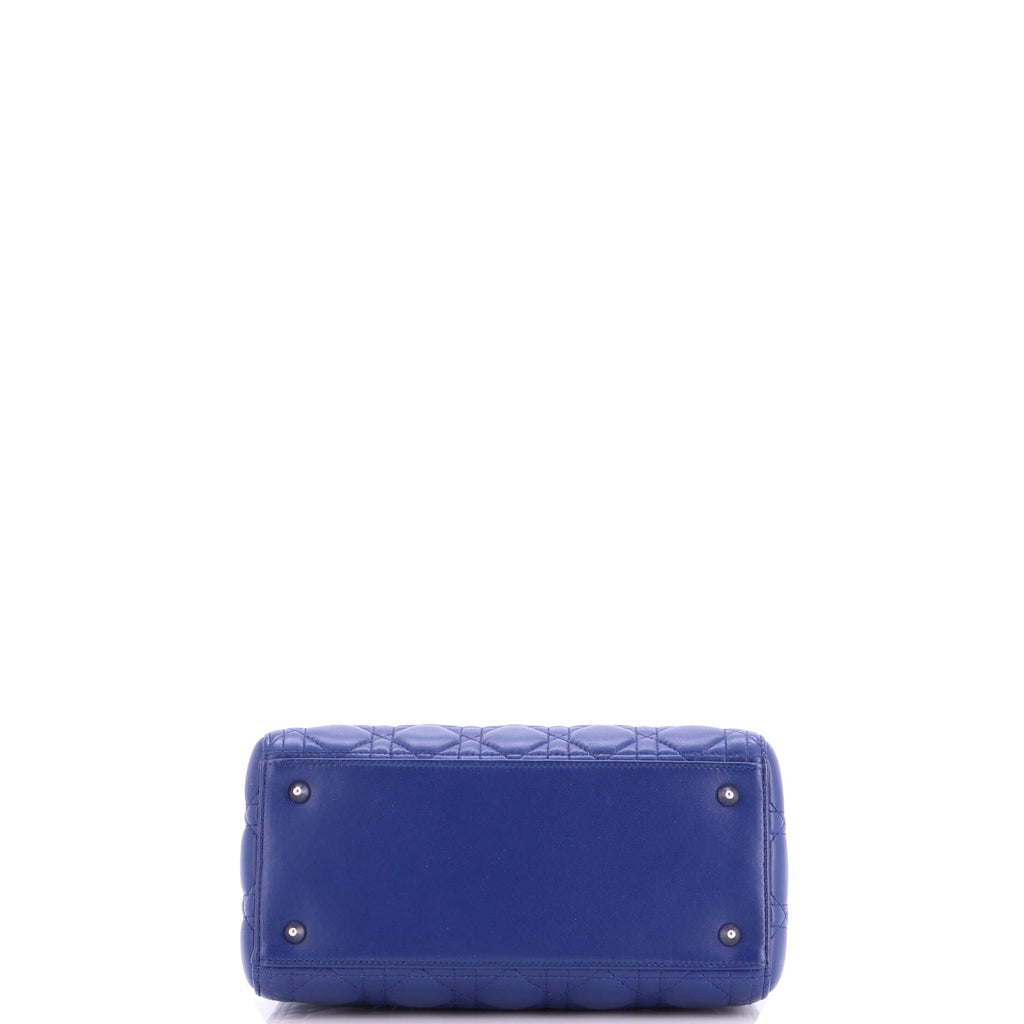 Lady Dior Bag Cannage Quilt Lambskin Medium