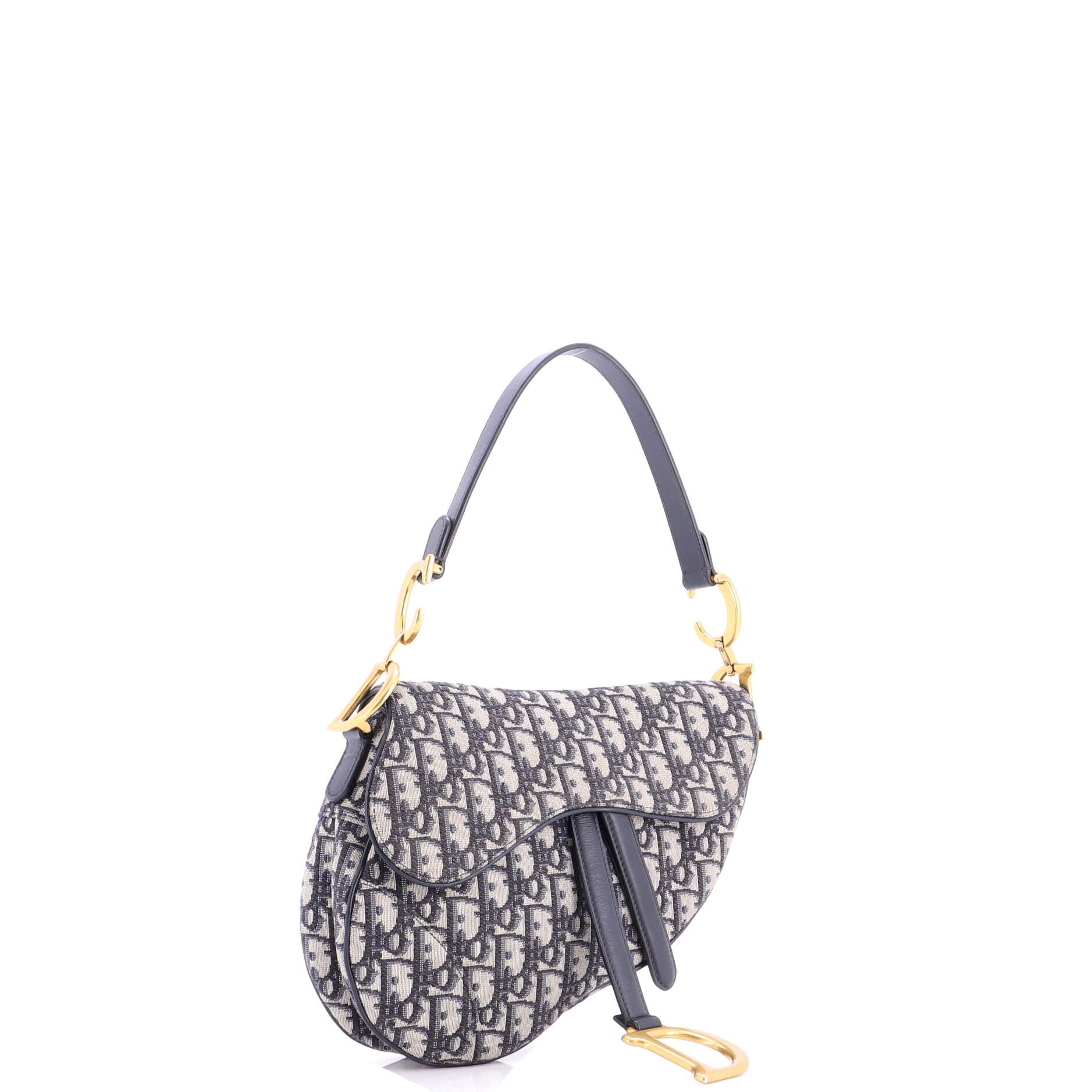 Saddle Handbag Oblique Canvas Medium
