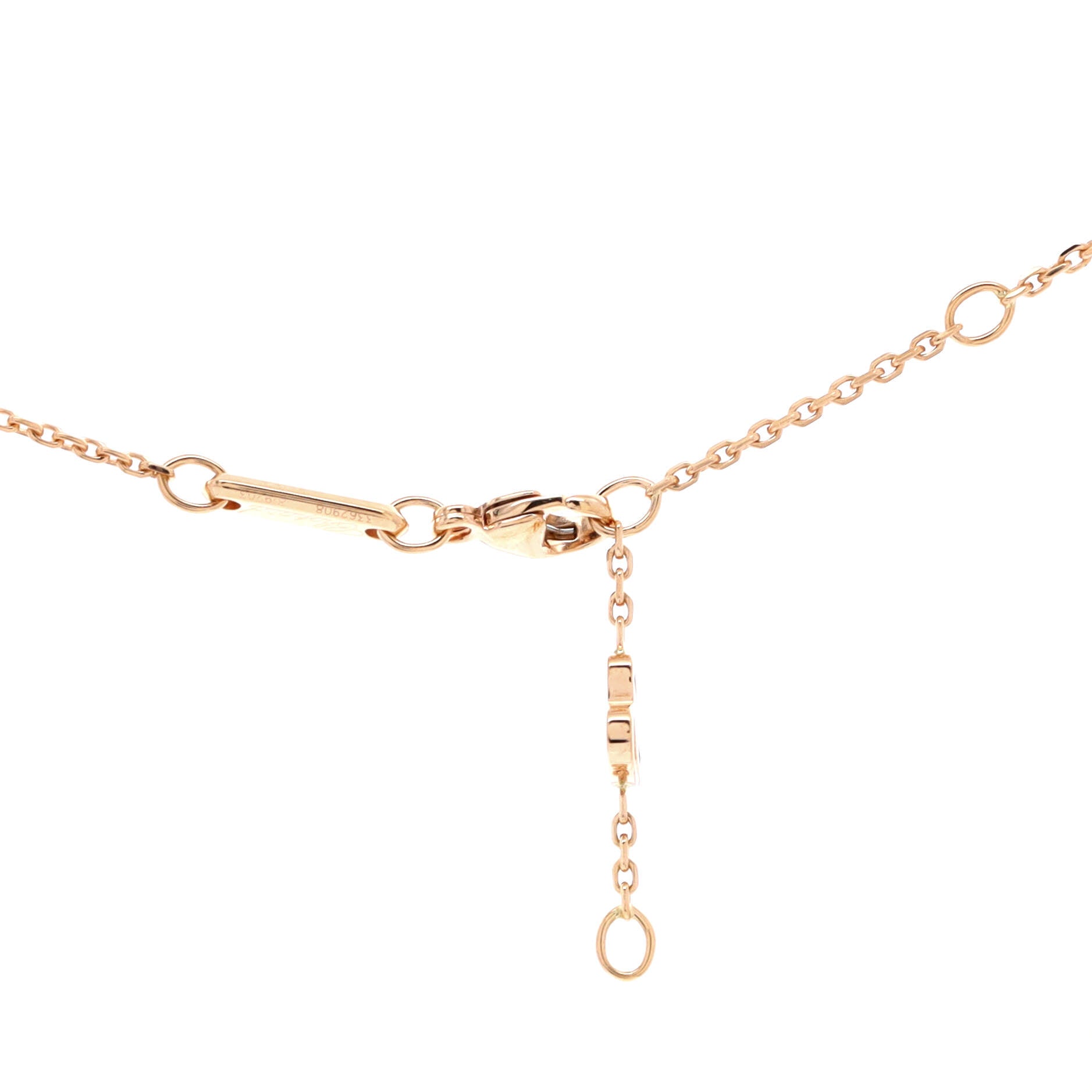 Happy Diamonds Heart Pendant Necklace 18K Rose Gold with Diamonds and 3 Floating Diamonds