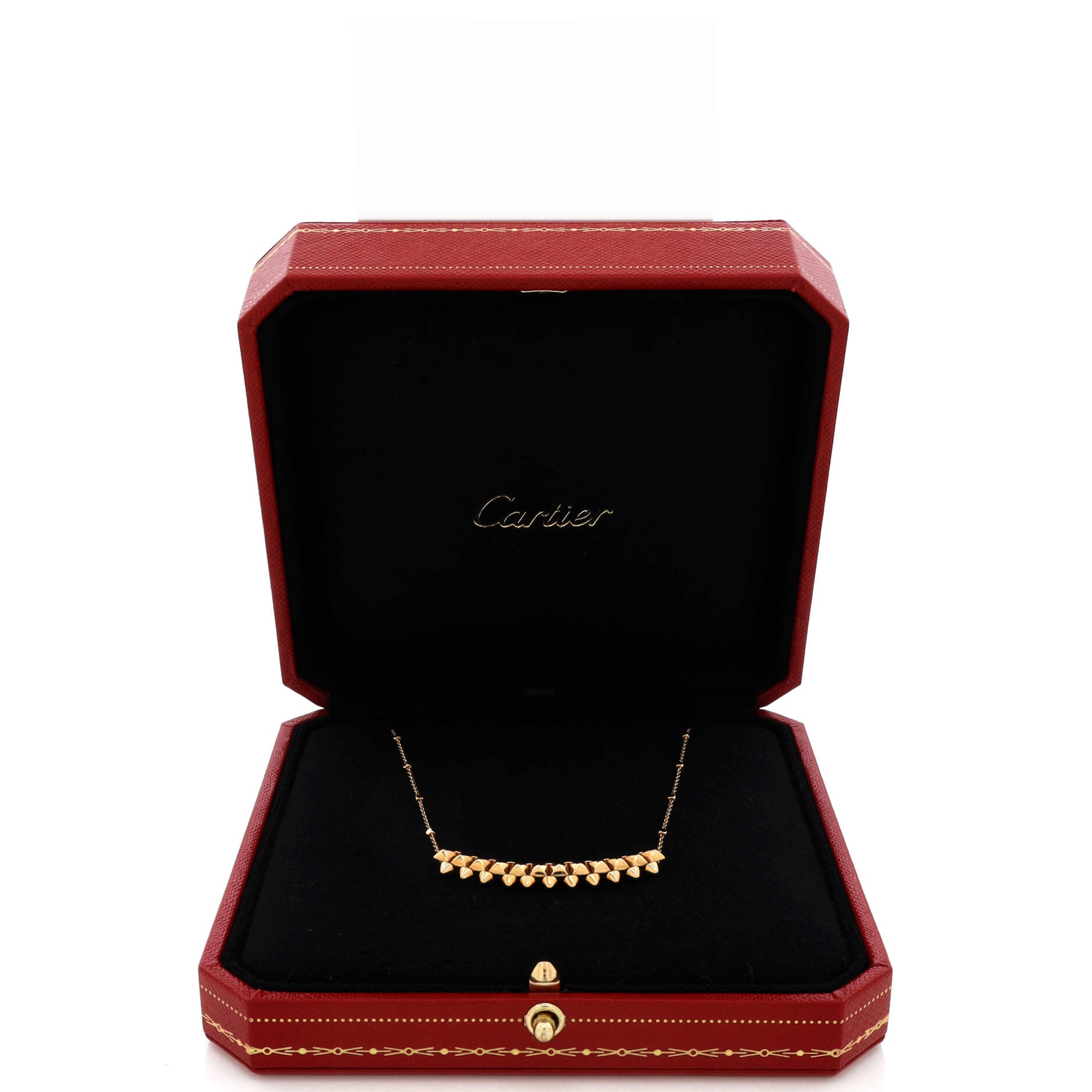 Clash de Cartier Pendant Necklace 18K Rose Gold Medium