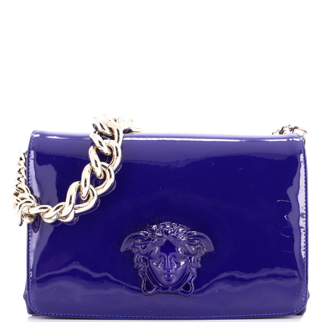 Palazzo Medusa Flap Bag Leather