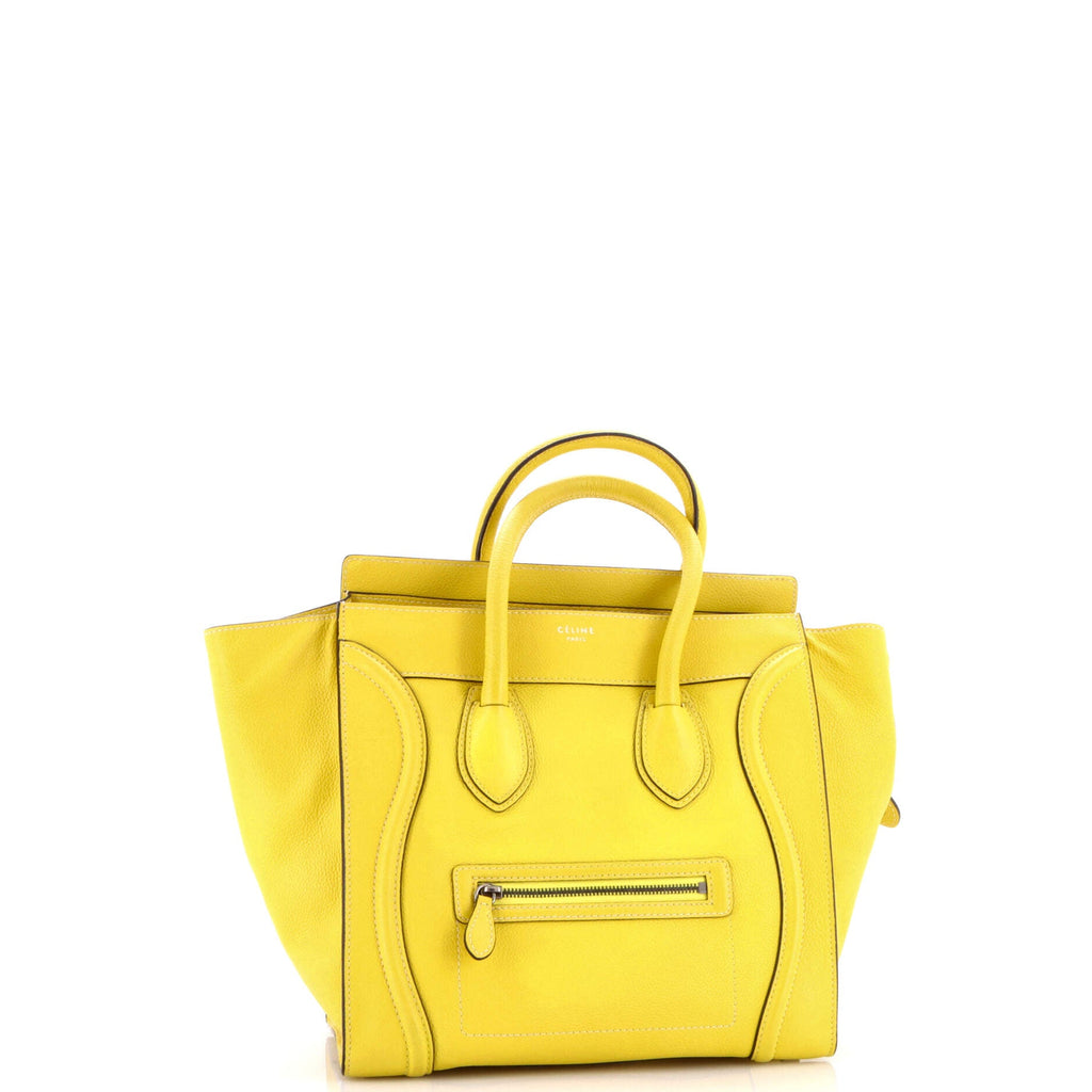 Luggage Bag Grainy Leather Mini