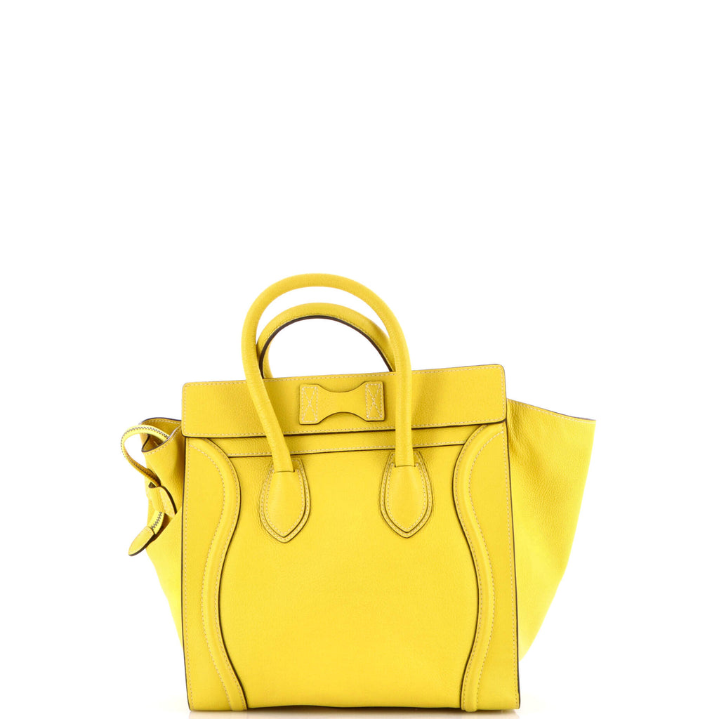 Luggage Bag Grainy Leather Mini