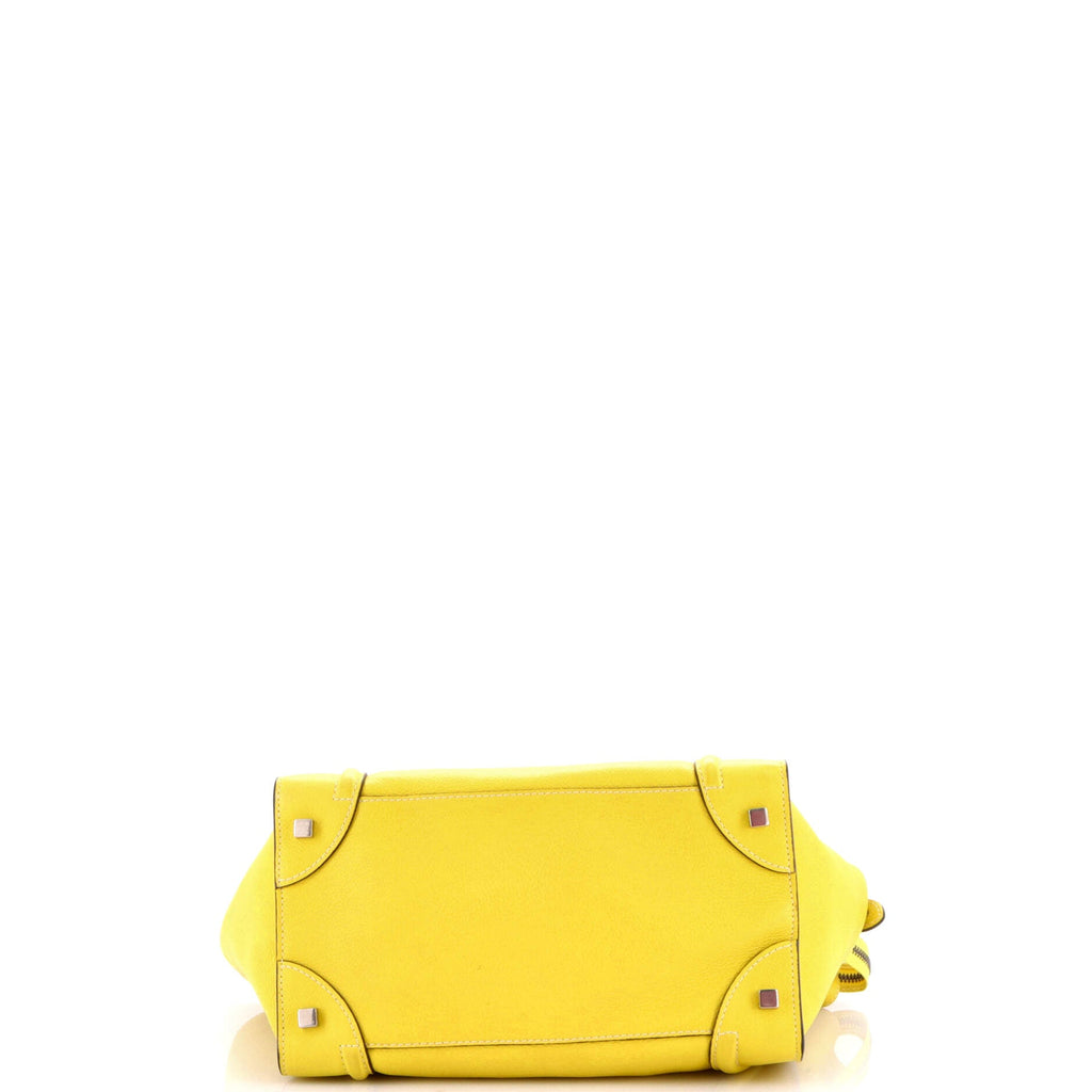 Luggage Bag Grainy Leather Mini