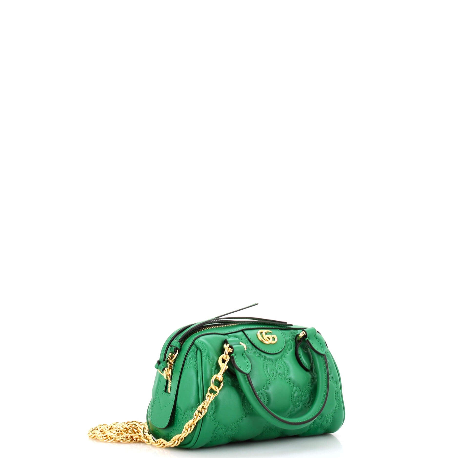 Ophidia Convertible Boston Top Handle Bag GG Matelasse Leather Mini