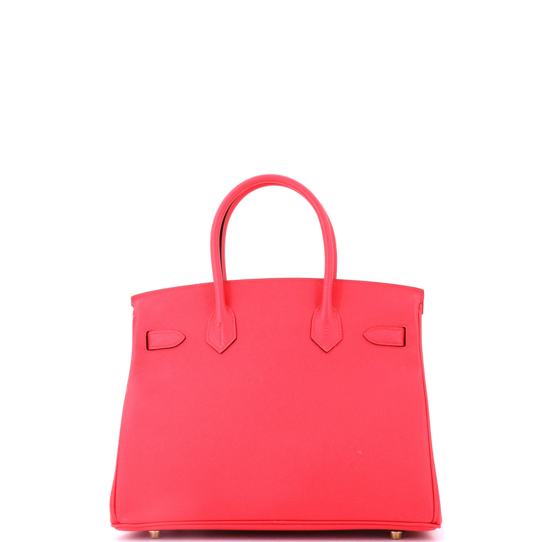 Birkin Handbag Bougainvillier Epsom with Gold Hardware 30