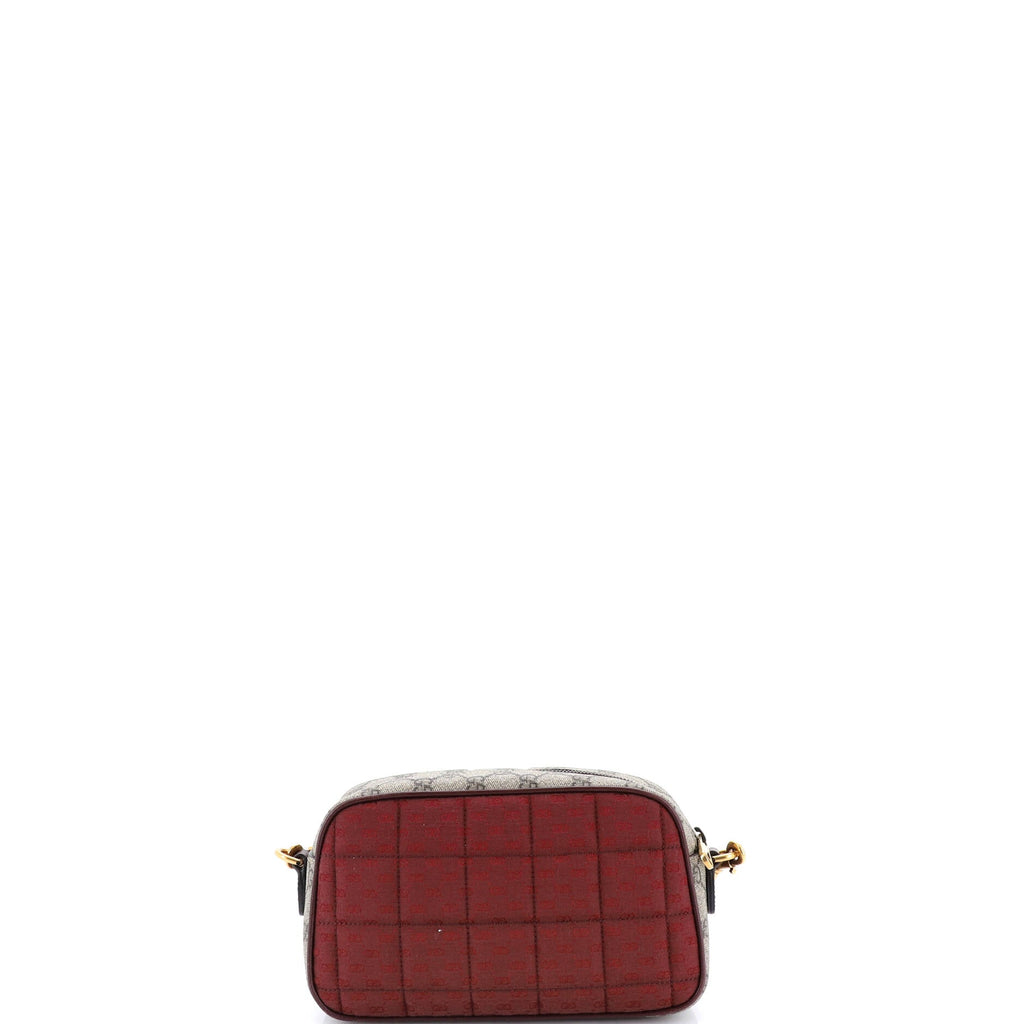 Zip Crossbody Bag GG Coated Canvas and Quilted Mini GG Canvas Small