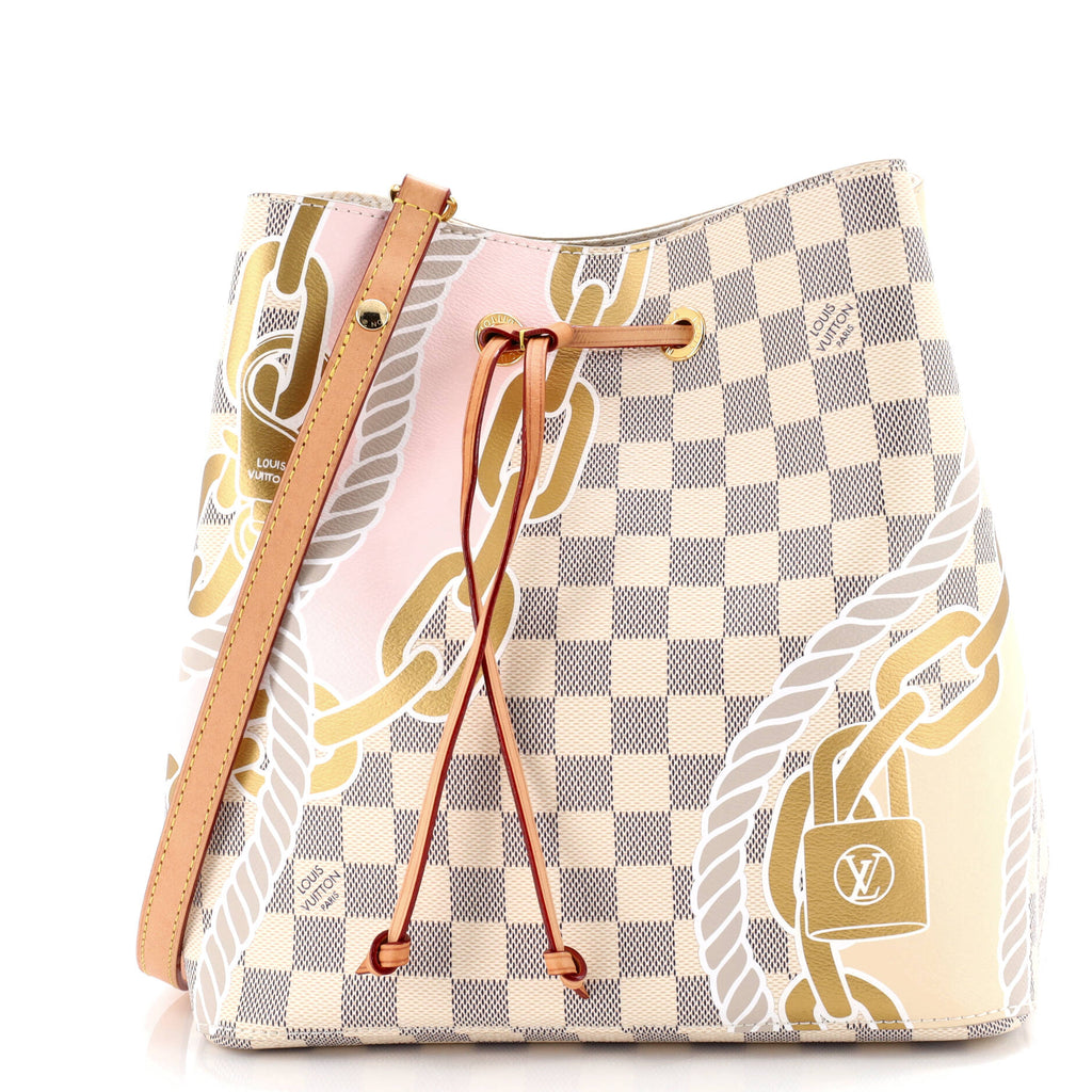 NeoNoe Handbag Limited Edition Nautical Damier MM