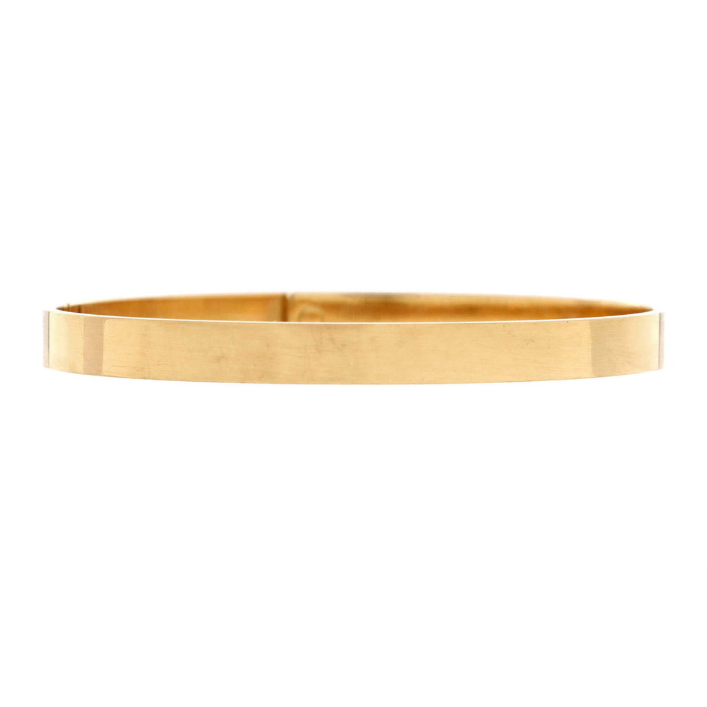 Kelly Bracelet 18K Yellow Gold with 4 Diamonds Small