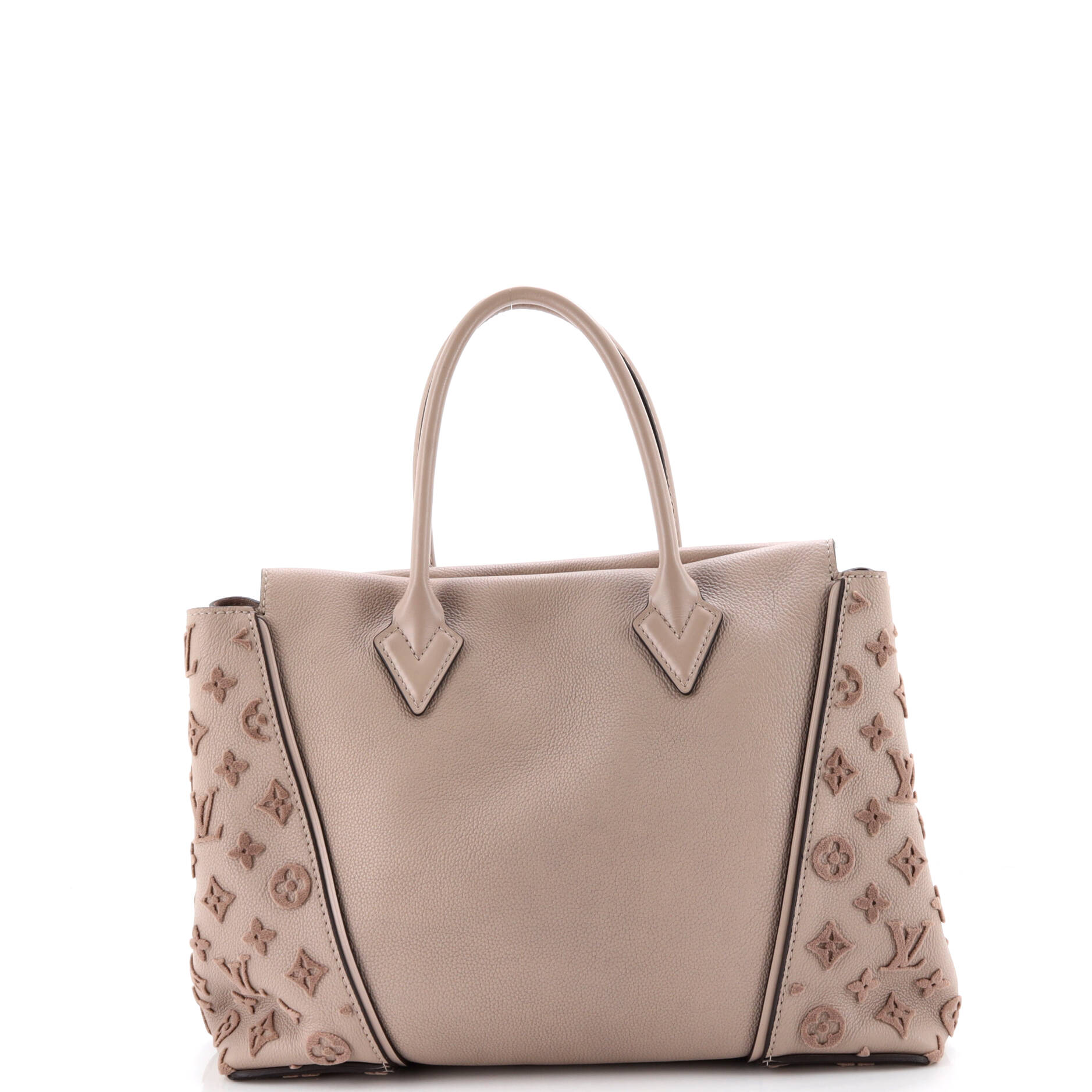 W Tote Veau Cachemire Calfskin PM