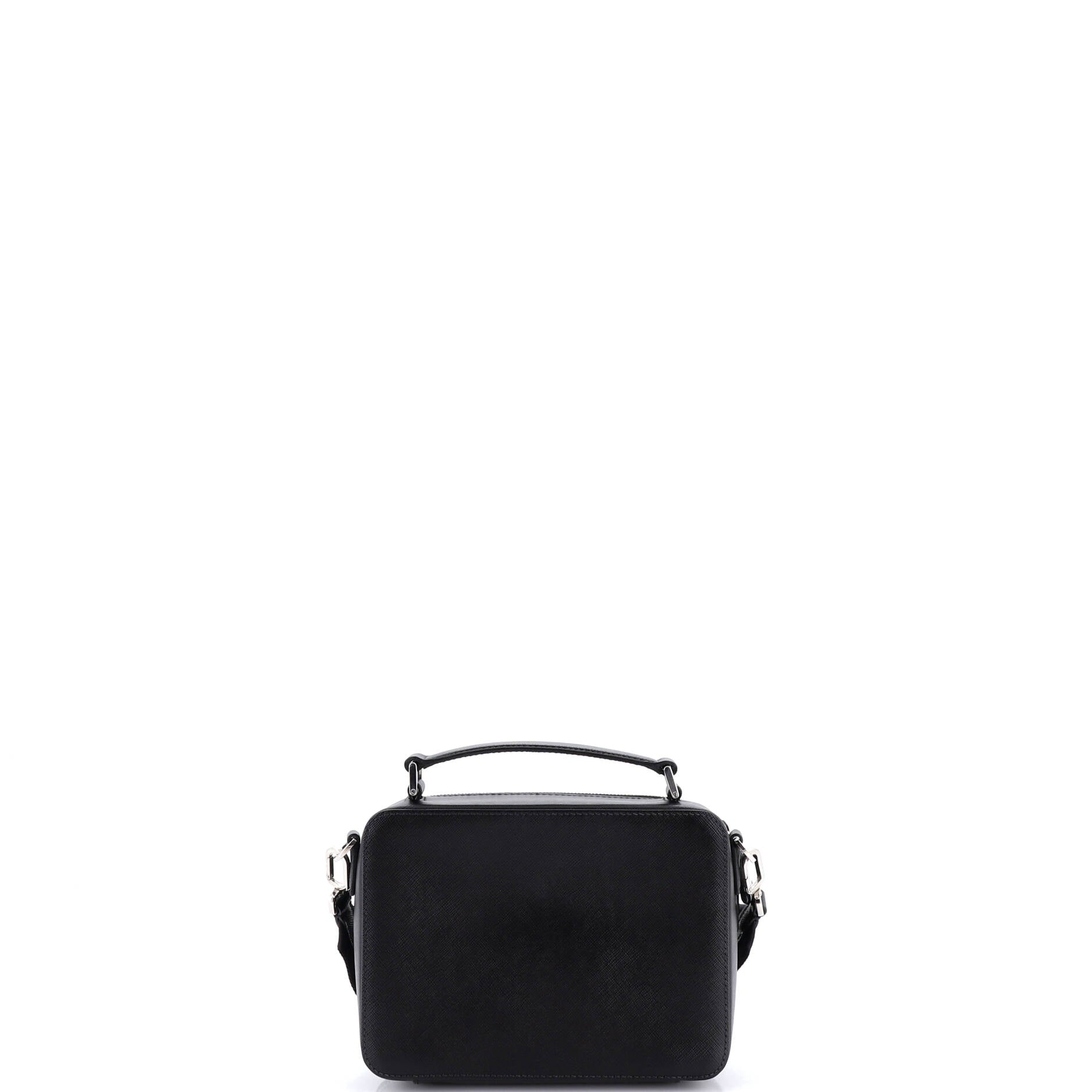 Brique Crossbody Bag Saffiano Leather Small