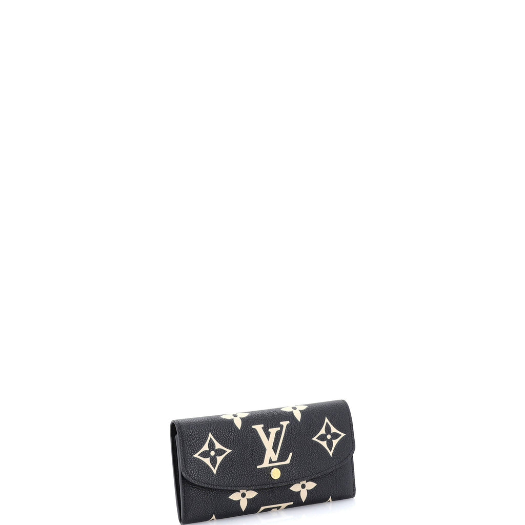 Emilie Wallet Bicolor Monogram Empreinte Giant