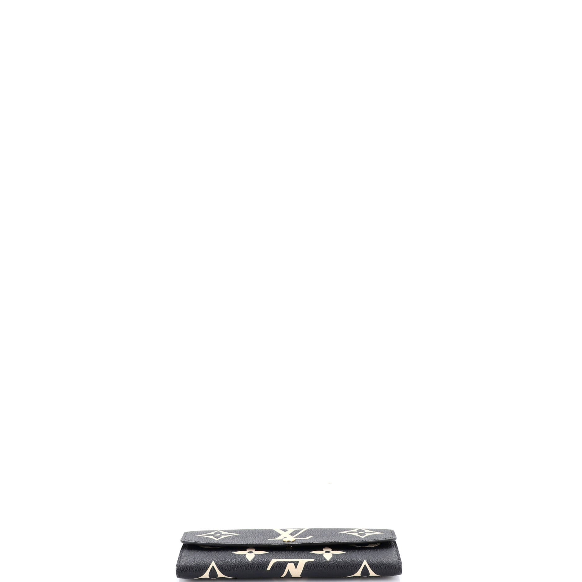 Emilie Wallet Bicolor Monogram Empreinte Giant