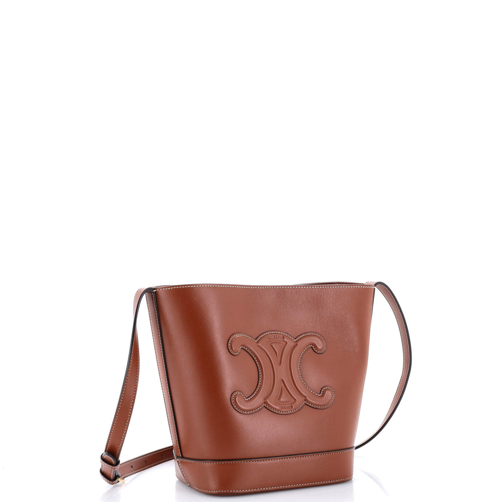 Cuir Triomphe Bucket Bag Leather Small