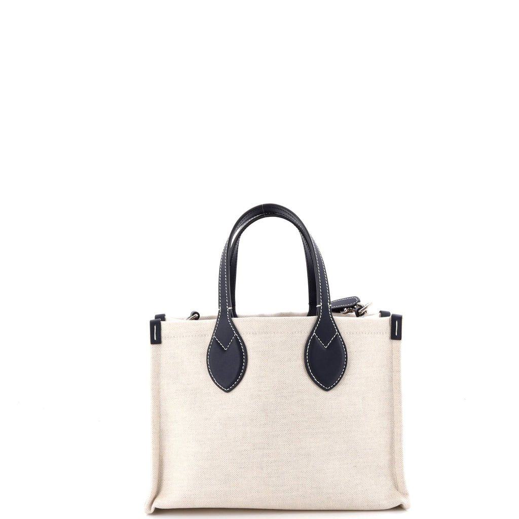 Logo Shopper Tote Printed Canvas Small