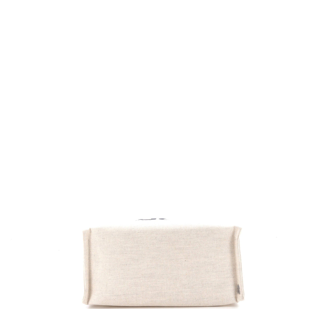 Logo Shopper Tote Printed Canvas Small