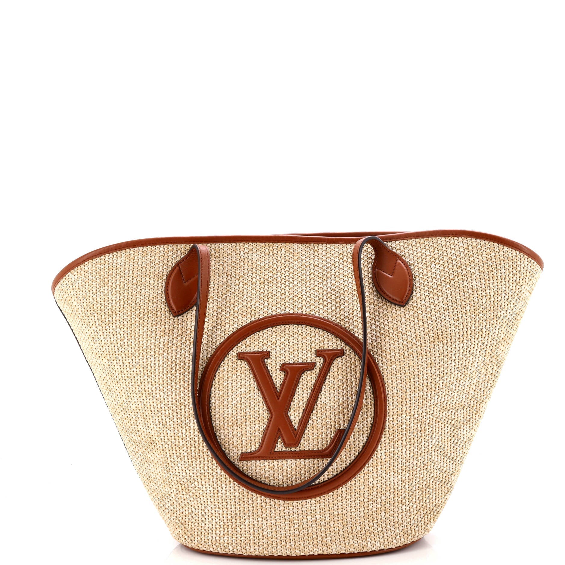 Saint Jacques NM Handbag Raffia and Leather