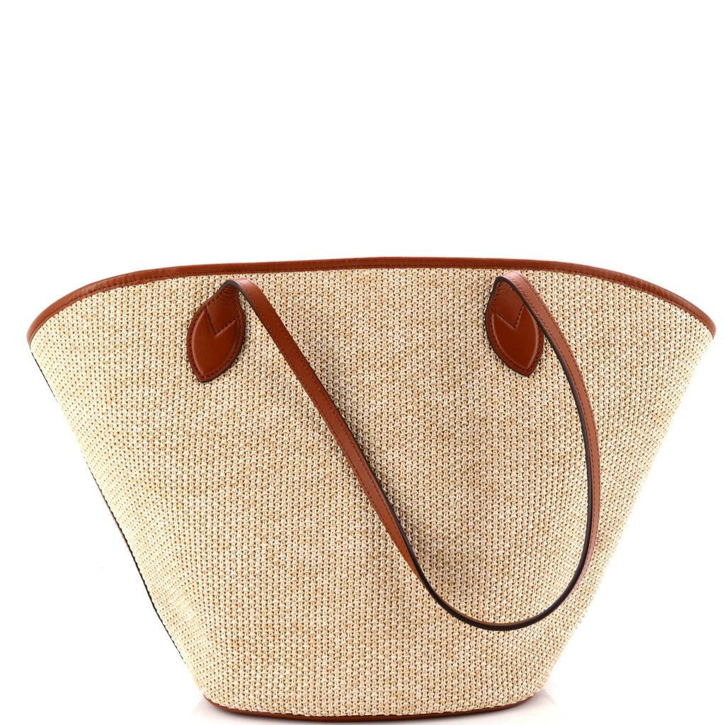 Saint Jacques NM Handbag Raffia and Leather