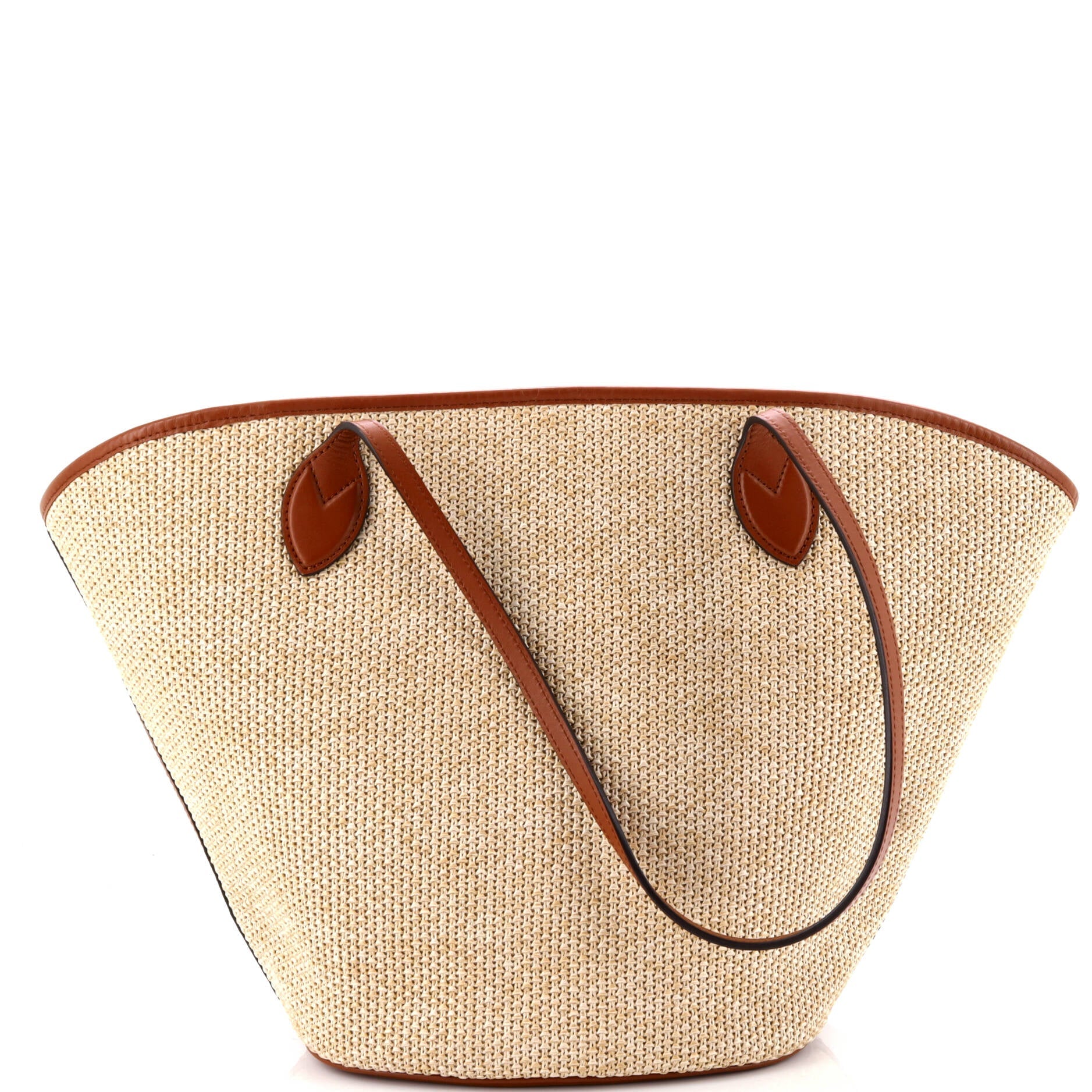 Saint Jacques NM Handbag Raffia and Leather