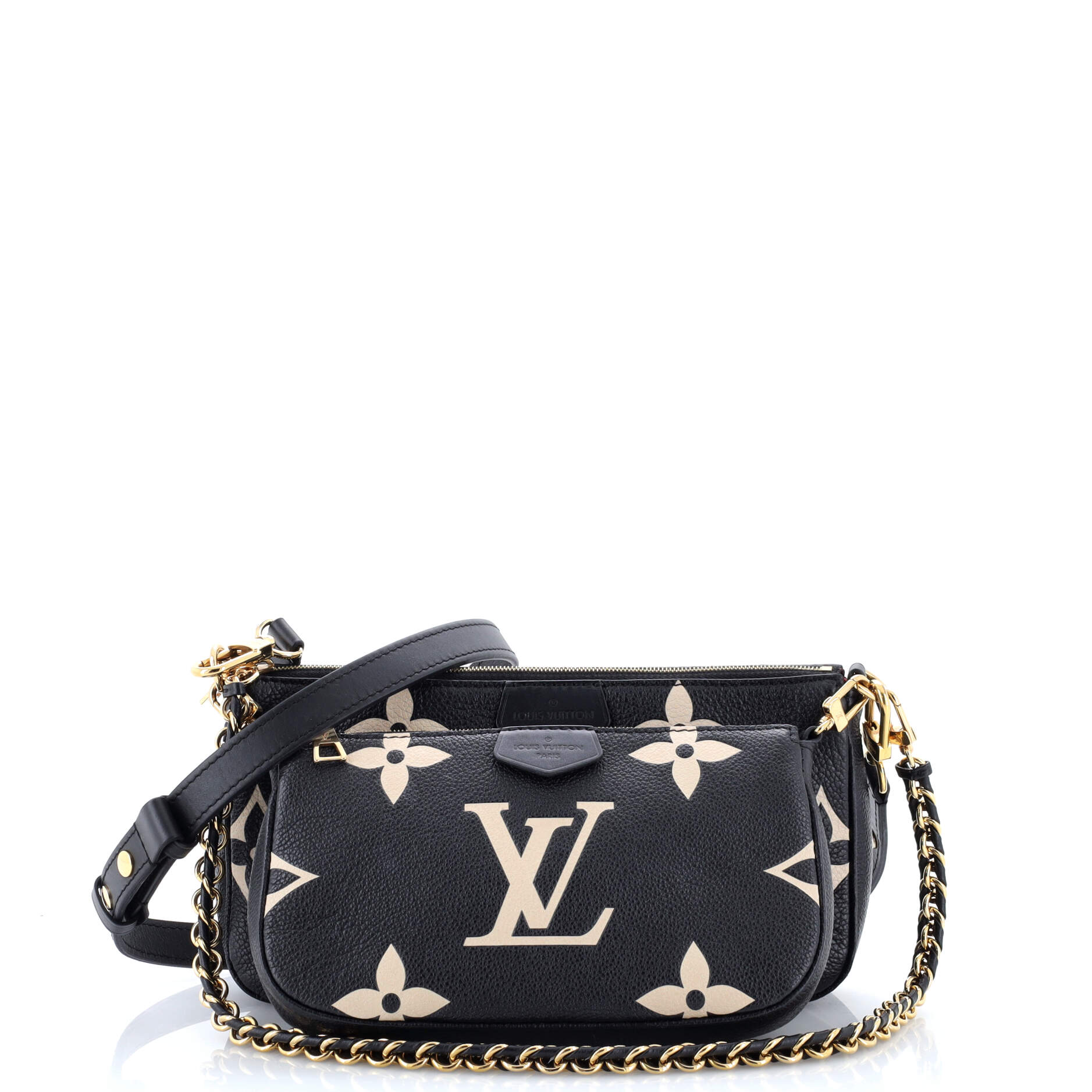 Multi Pochette Accessoires Bicolor Monogram Empreinte Giant