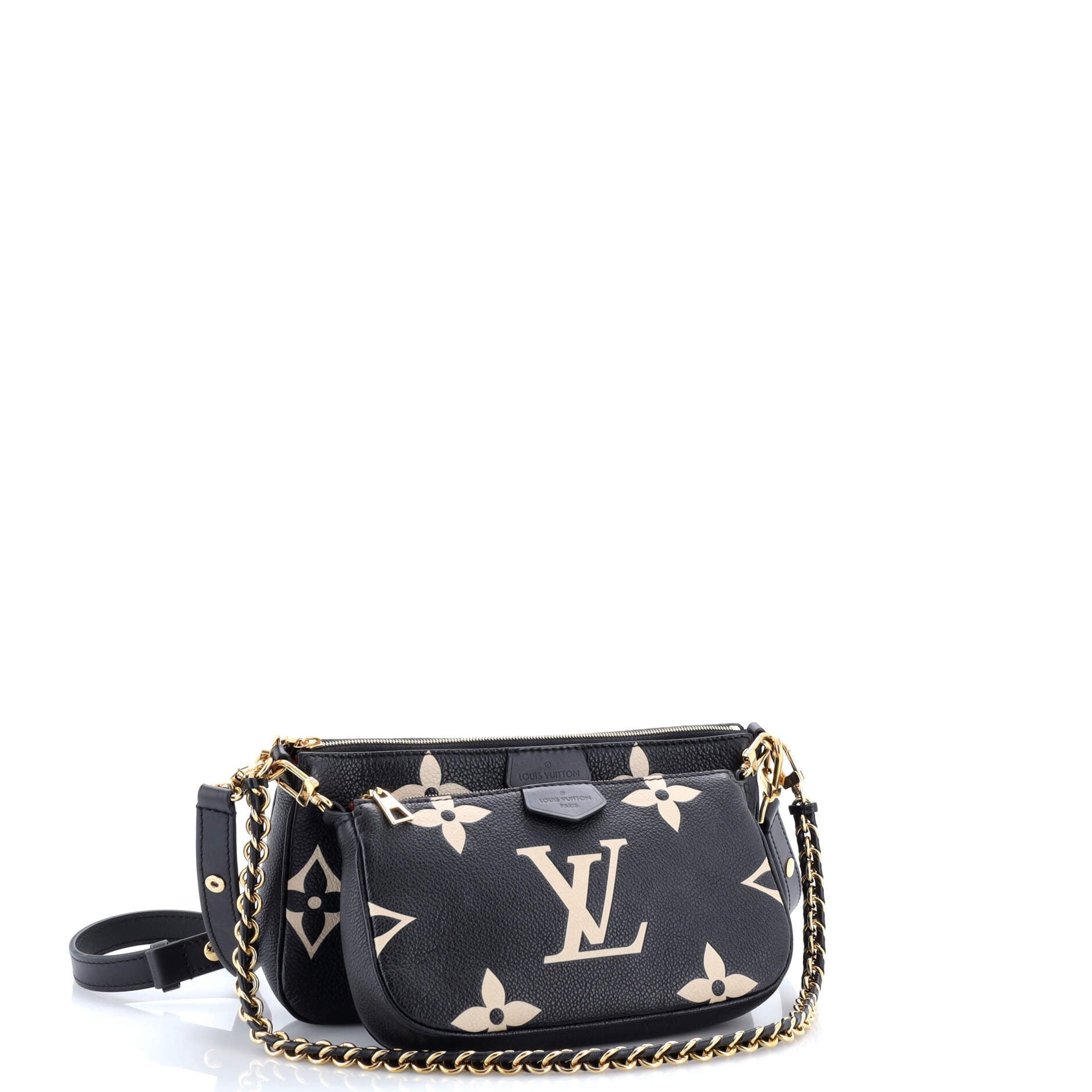 Multi Pochette Accessoires Bicolor Monogram Empreinte Giant