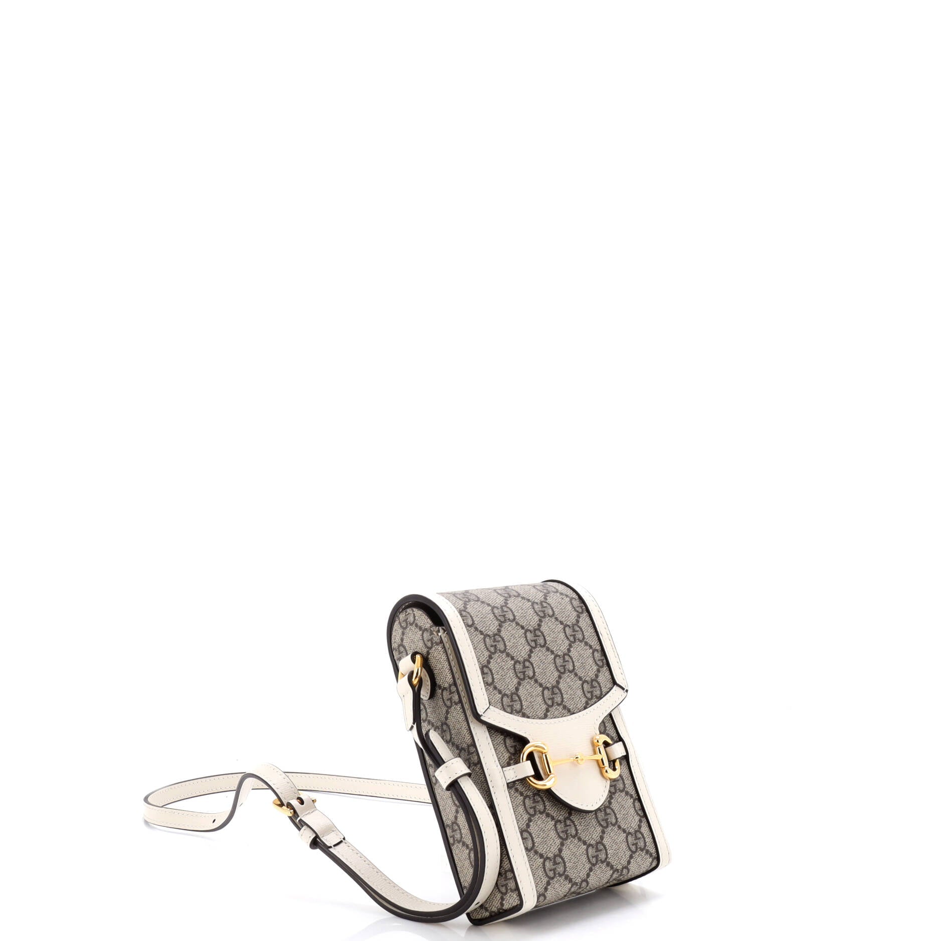 Horsebit 1955 Crossbody Bag GG Coated Canvas with Leather Mini