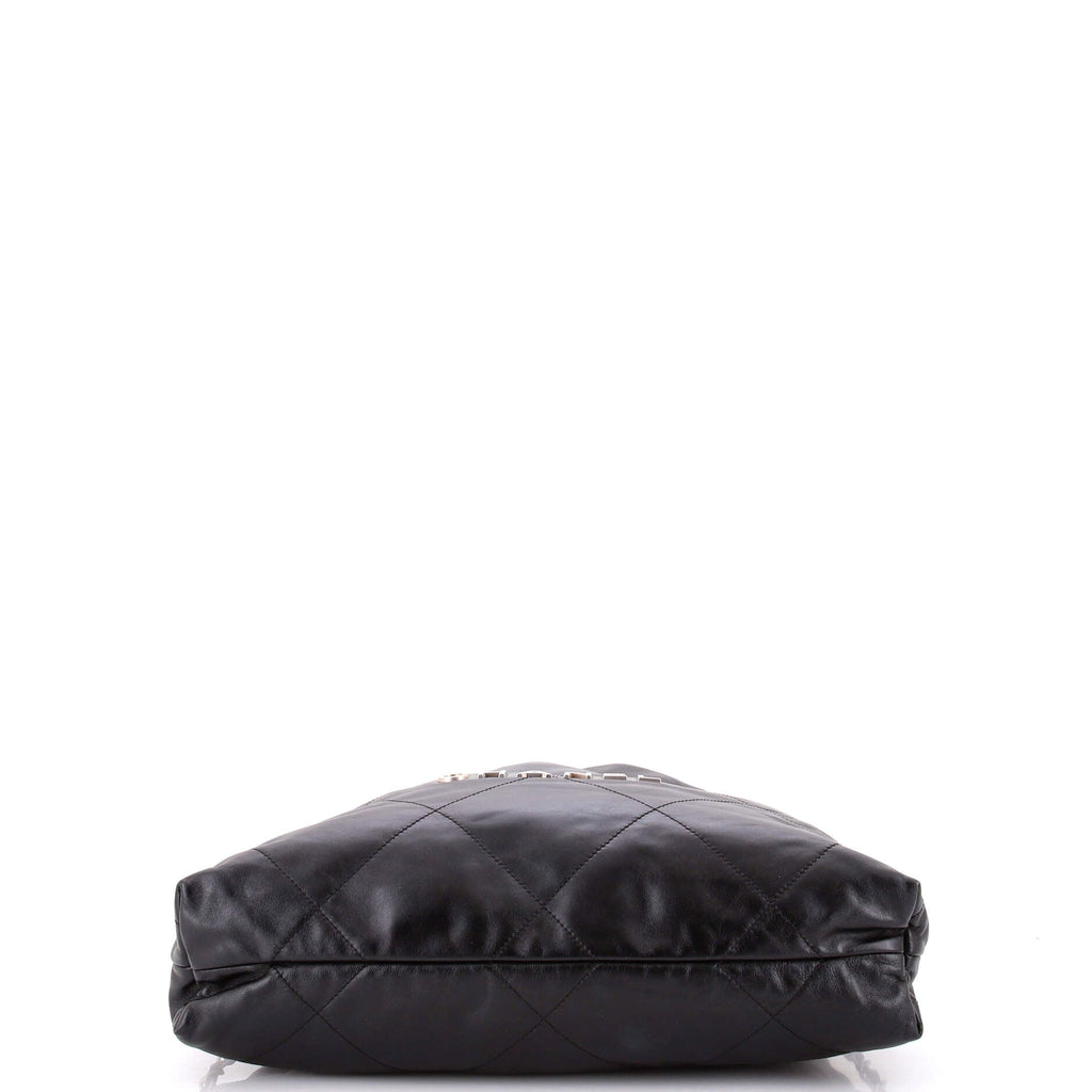 22 Chain Backpack Quilted Calfskin Large