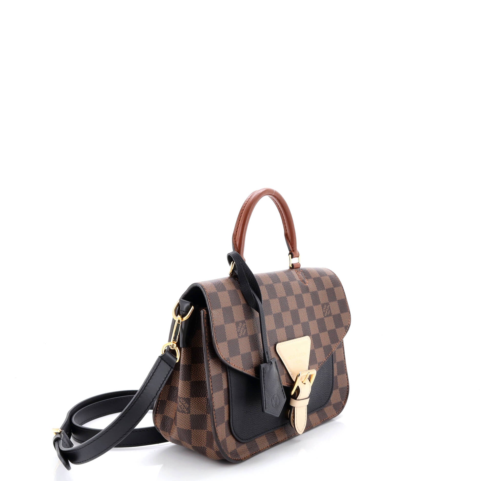 Beaumarchais Handbag Damier with Leather