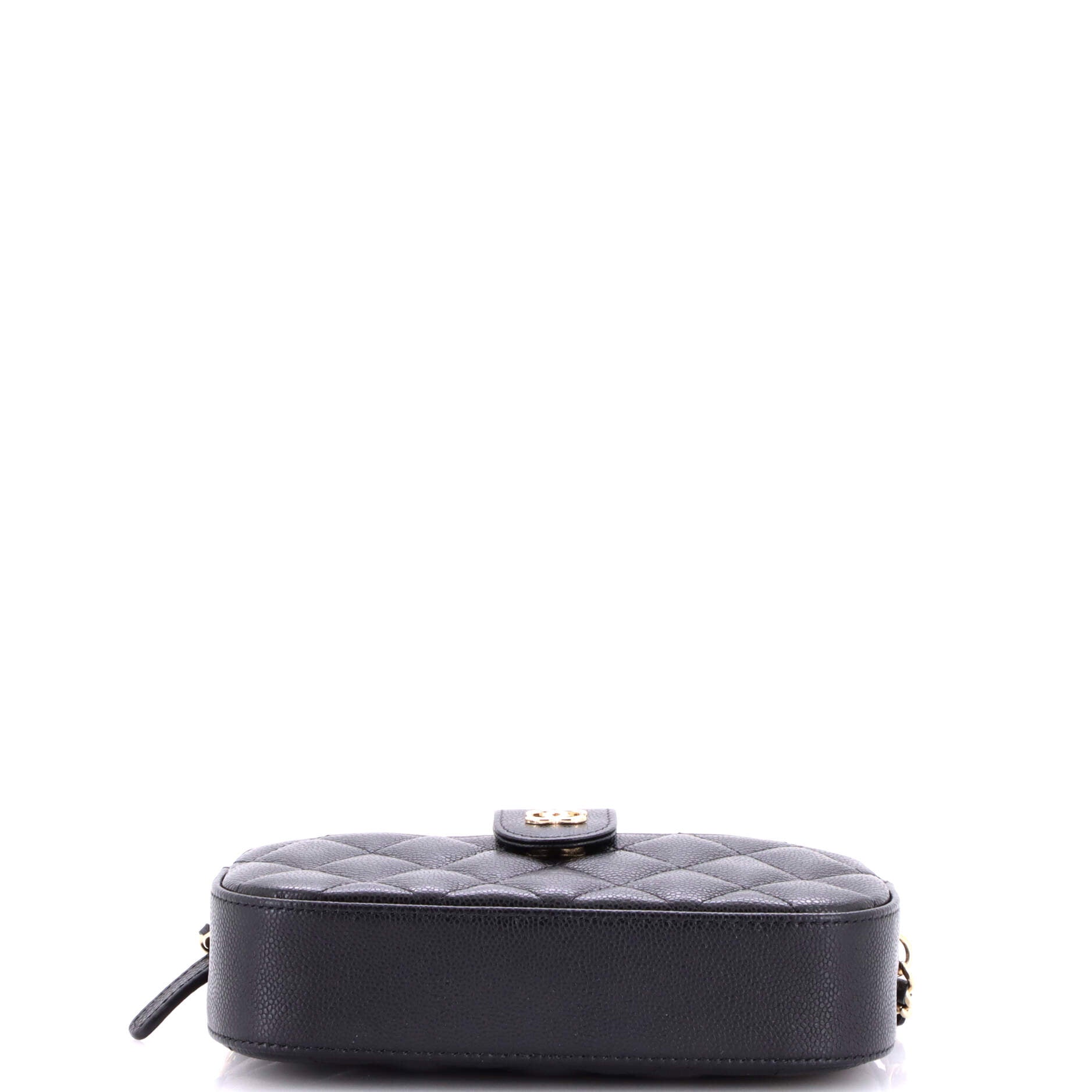 Slip Pocket Camera Case Bag Quilted Caviar Mini