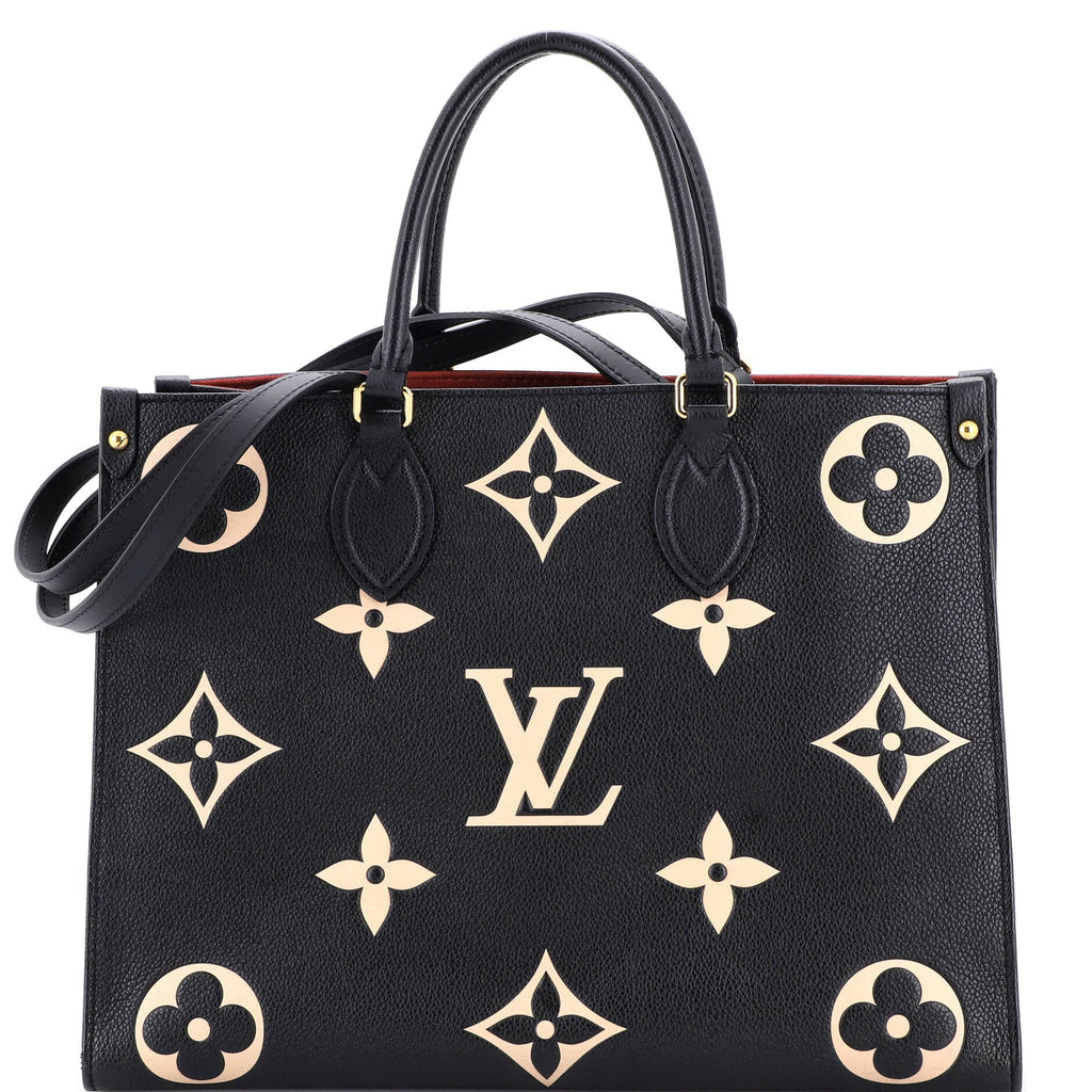 OnTheGo Tote Bicolor Monogram Empreinte Giant MM