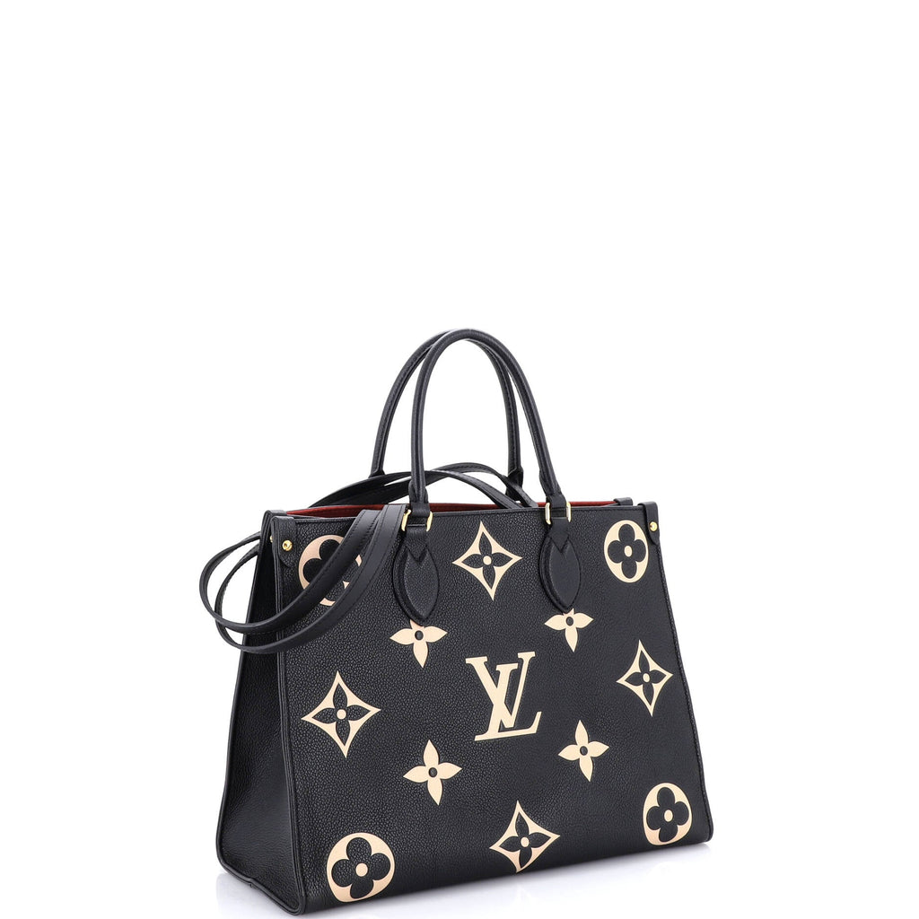 OnTheGo Tote Bicolor Monogram Empreinte Giant MM