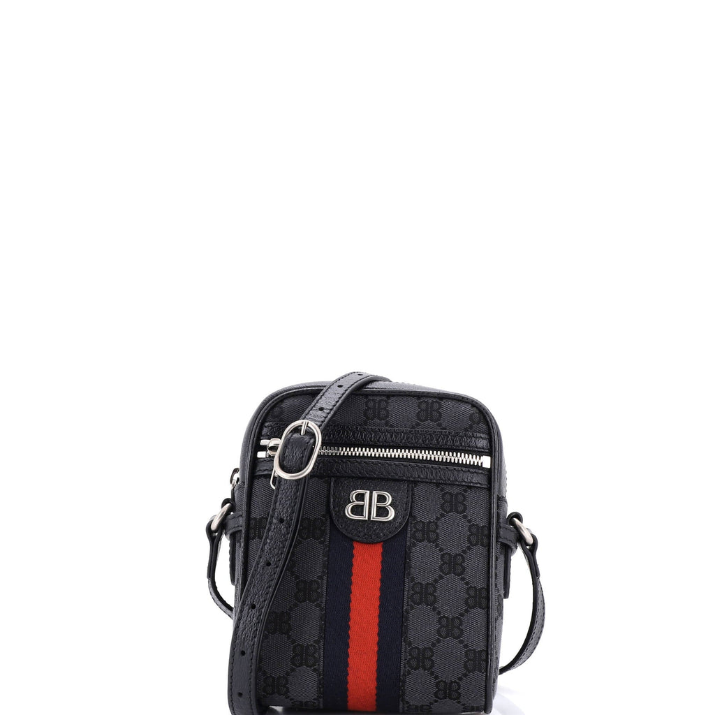 x Gucci The Hacker Project Zip Messenger Bag BB Canvas Mini